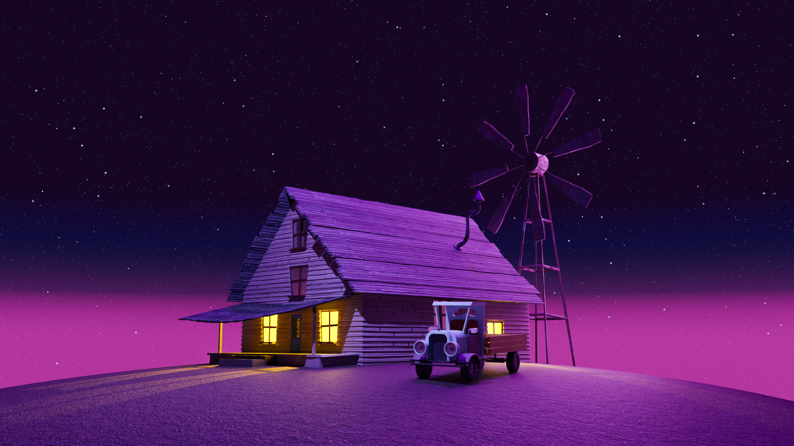 Recreating Courage the Cowardly dog's house Projects Artists Community