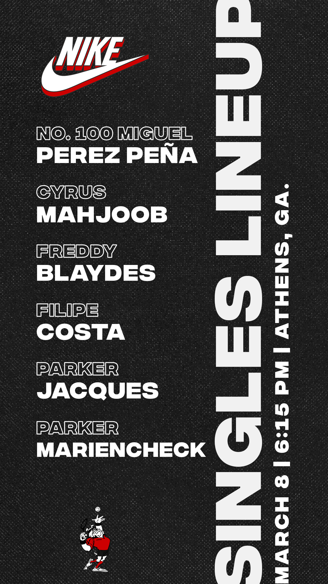 Georgia Tennis's keep it