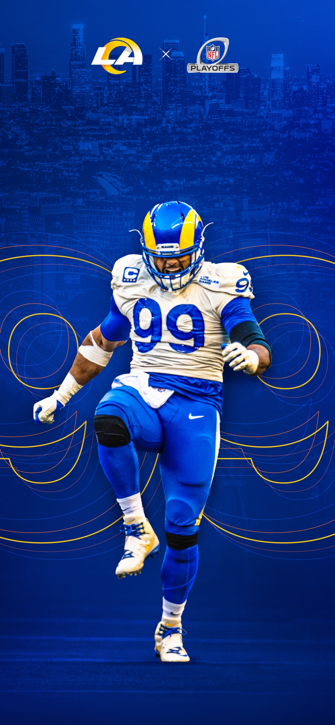 Los Angeles Rams Phone Wallpaper