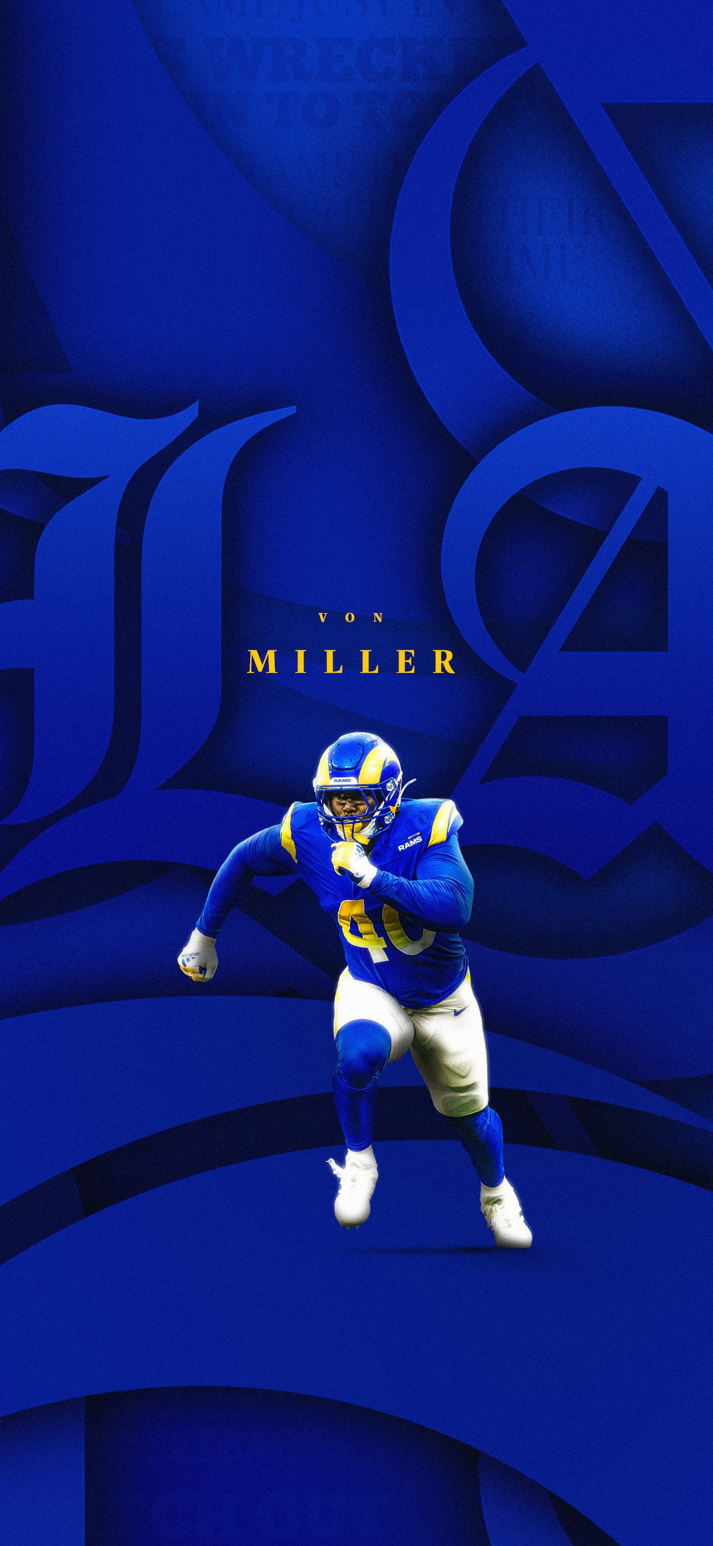 Los Angeles Rams Phone Wallpaper