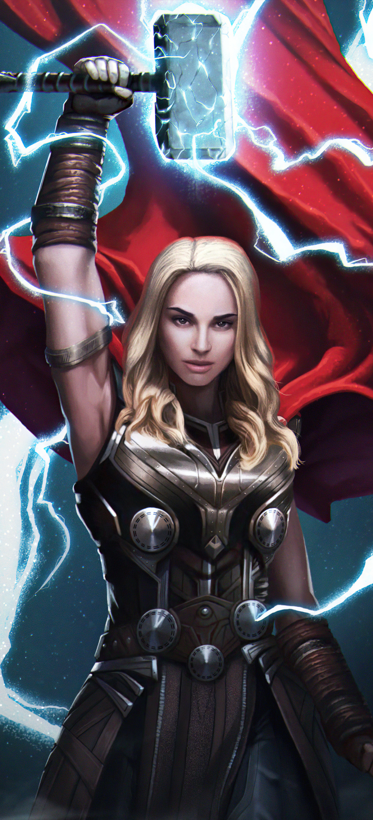 Lady Thor iPhone Wallpaper