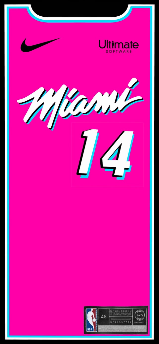 Tyler Herro Jersey Wallpaper for iPhone