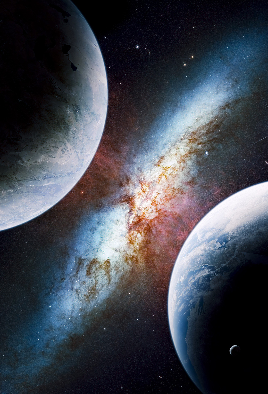 Planet Galaxy Wallpaper for iPhone 11