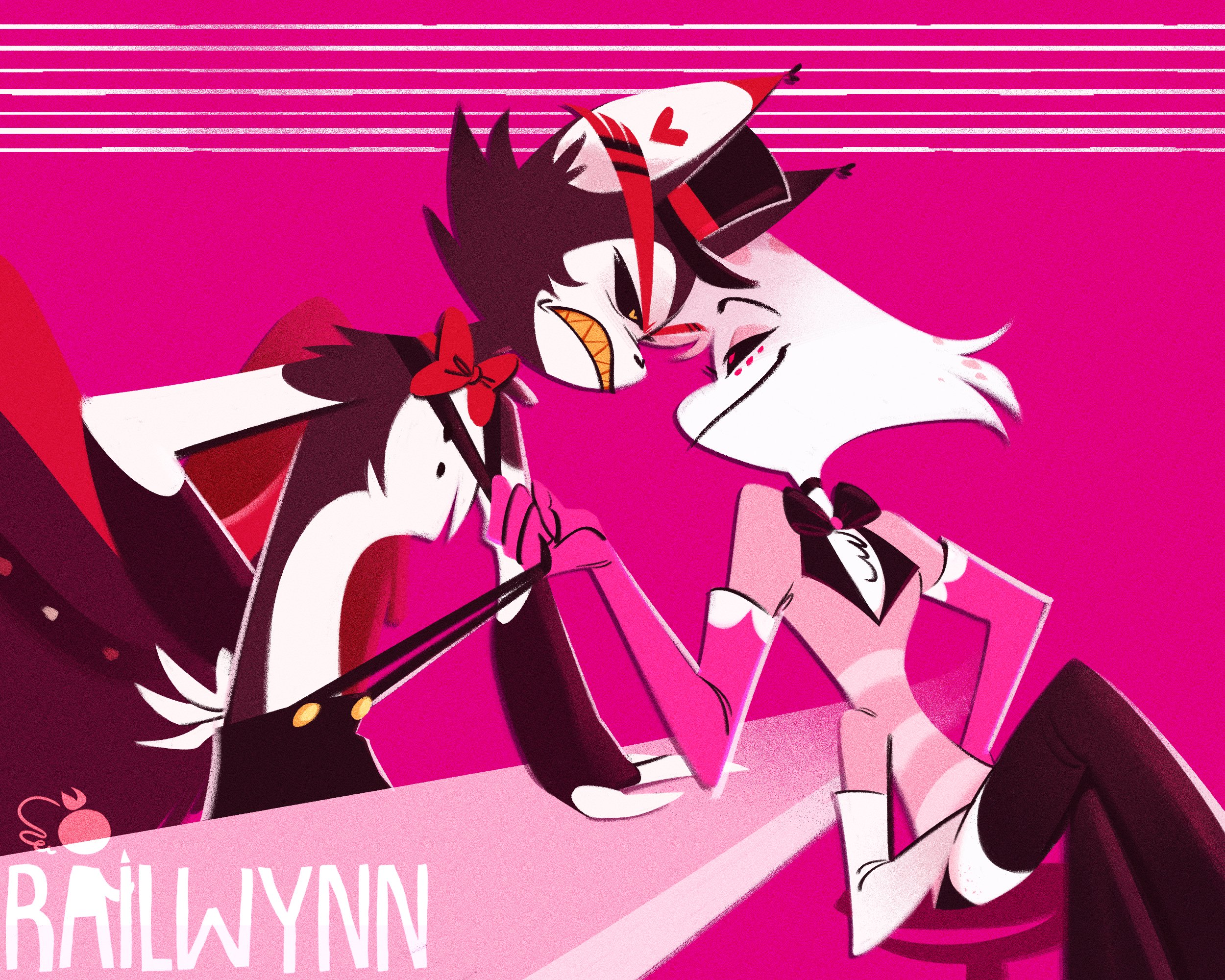 TV Show Hazbin Hotel HD Wallpaper