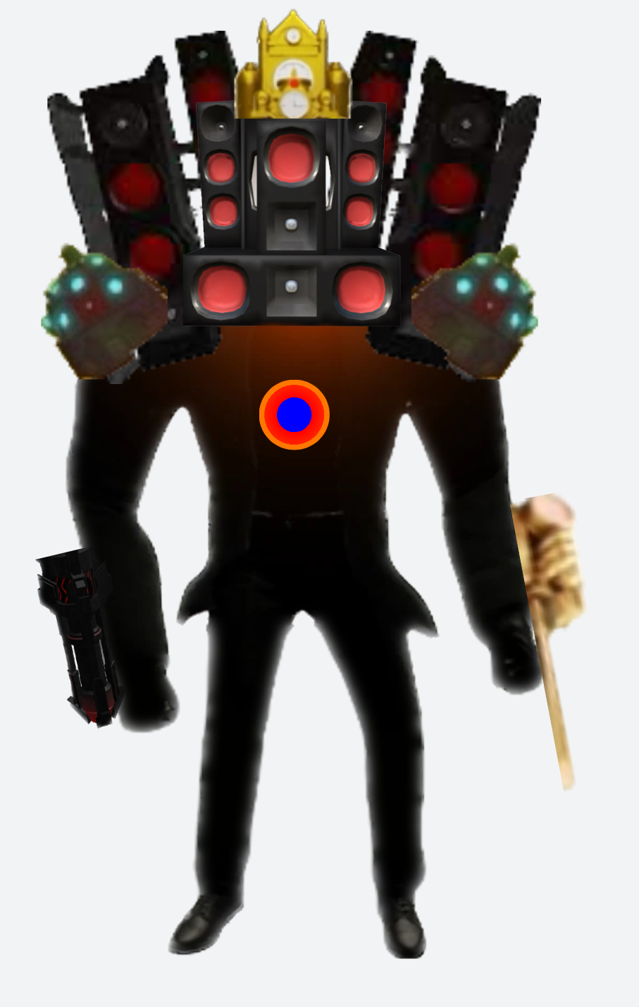 Hyper Titan Speaker Clockman. Skibidi