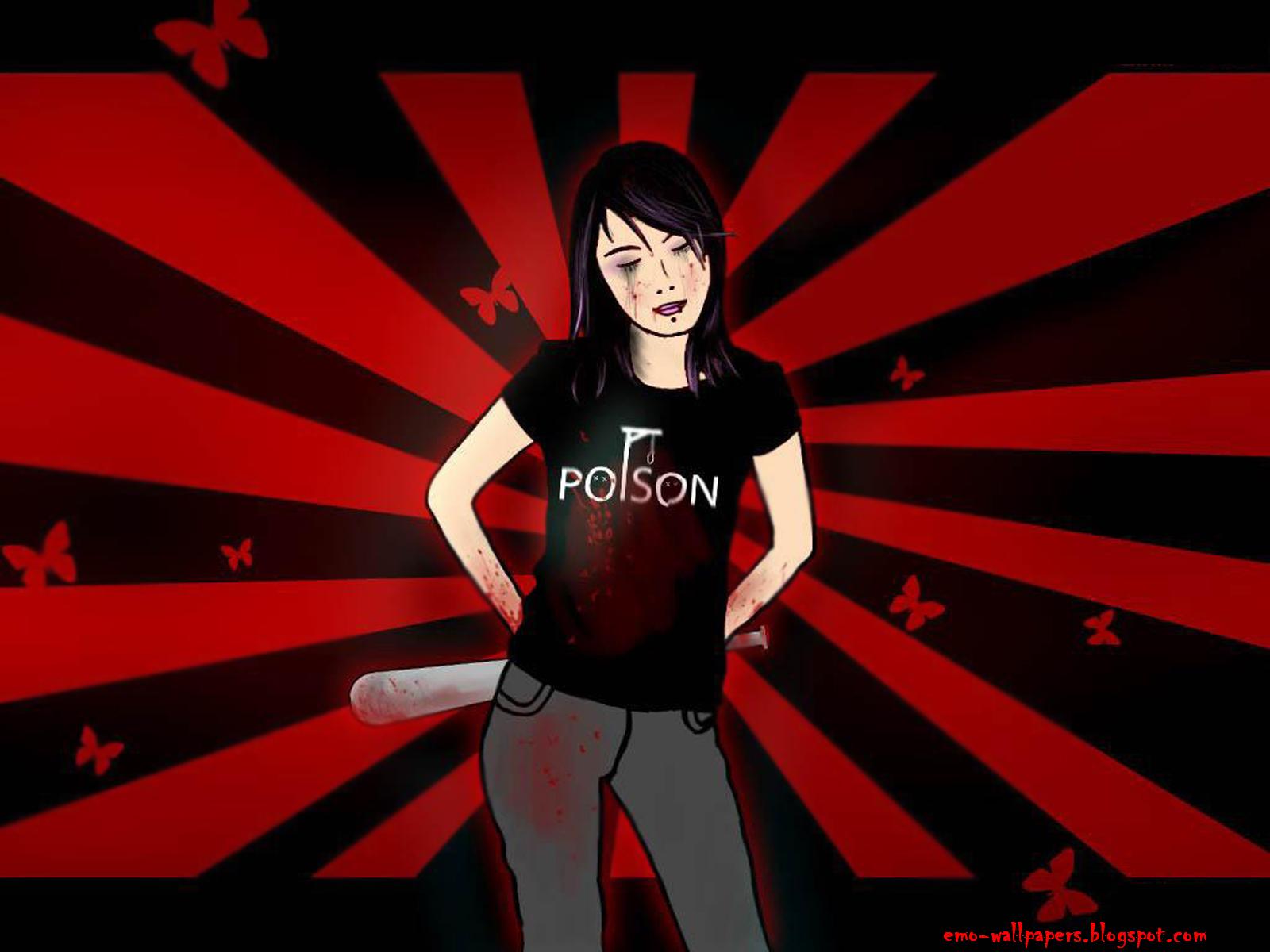 SAD EMO GIRLS. Emo wallpaper. Emo