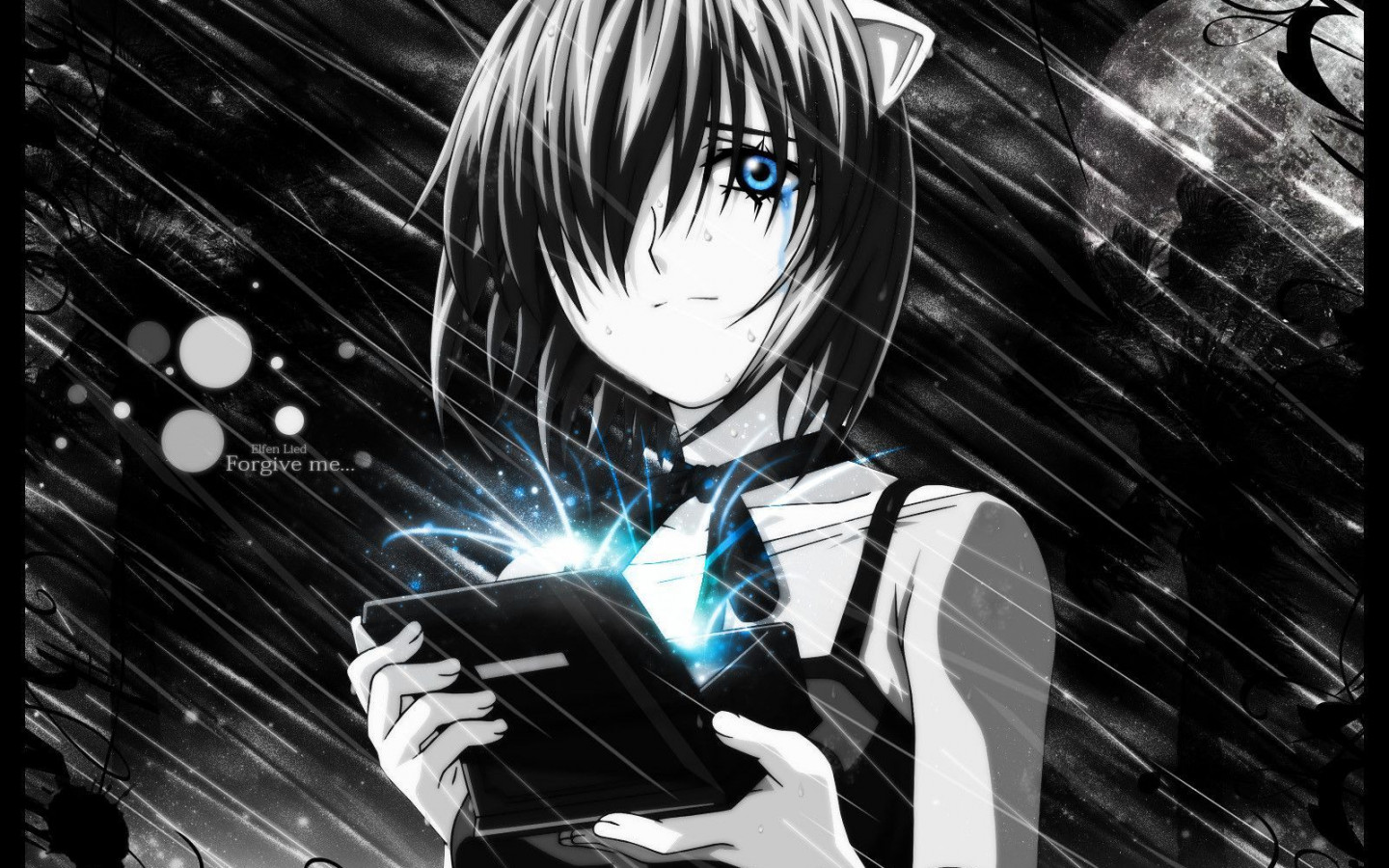 Emo Girl Anime HD Desktop Wallpaper