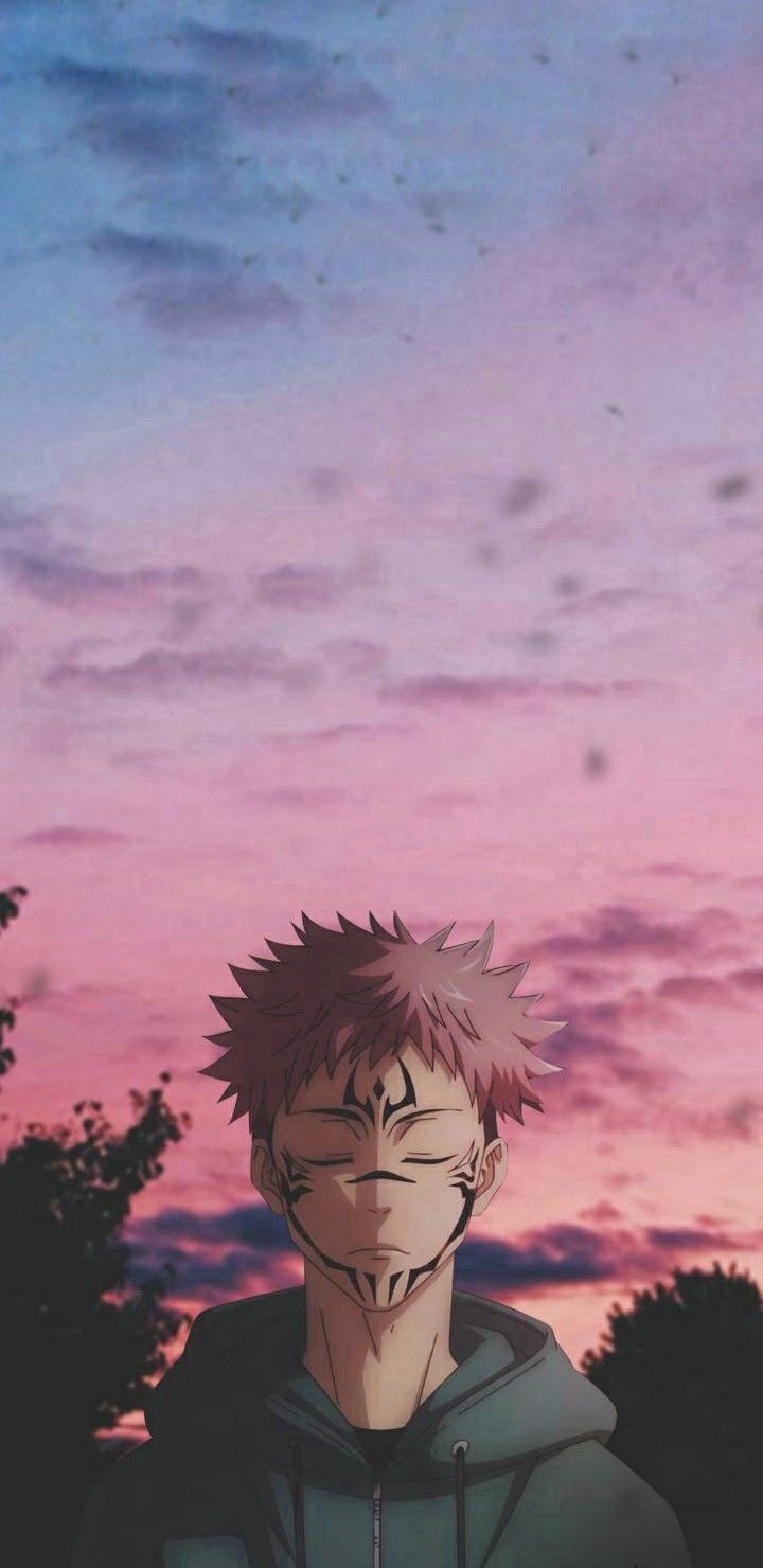 Yuji Itadori Aesthetic Wallpaper
