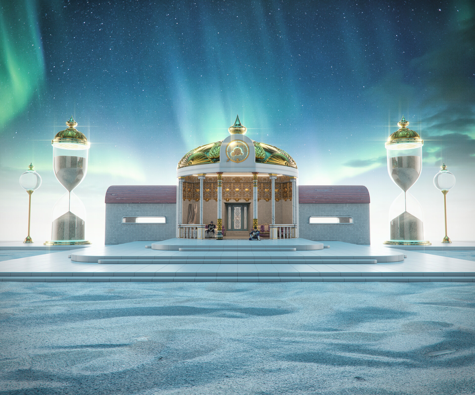 Hyperbolic Time Chamber
