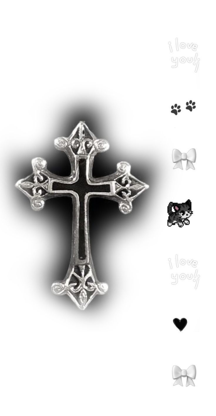 Cross alternative wallpaper. Graffiti