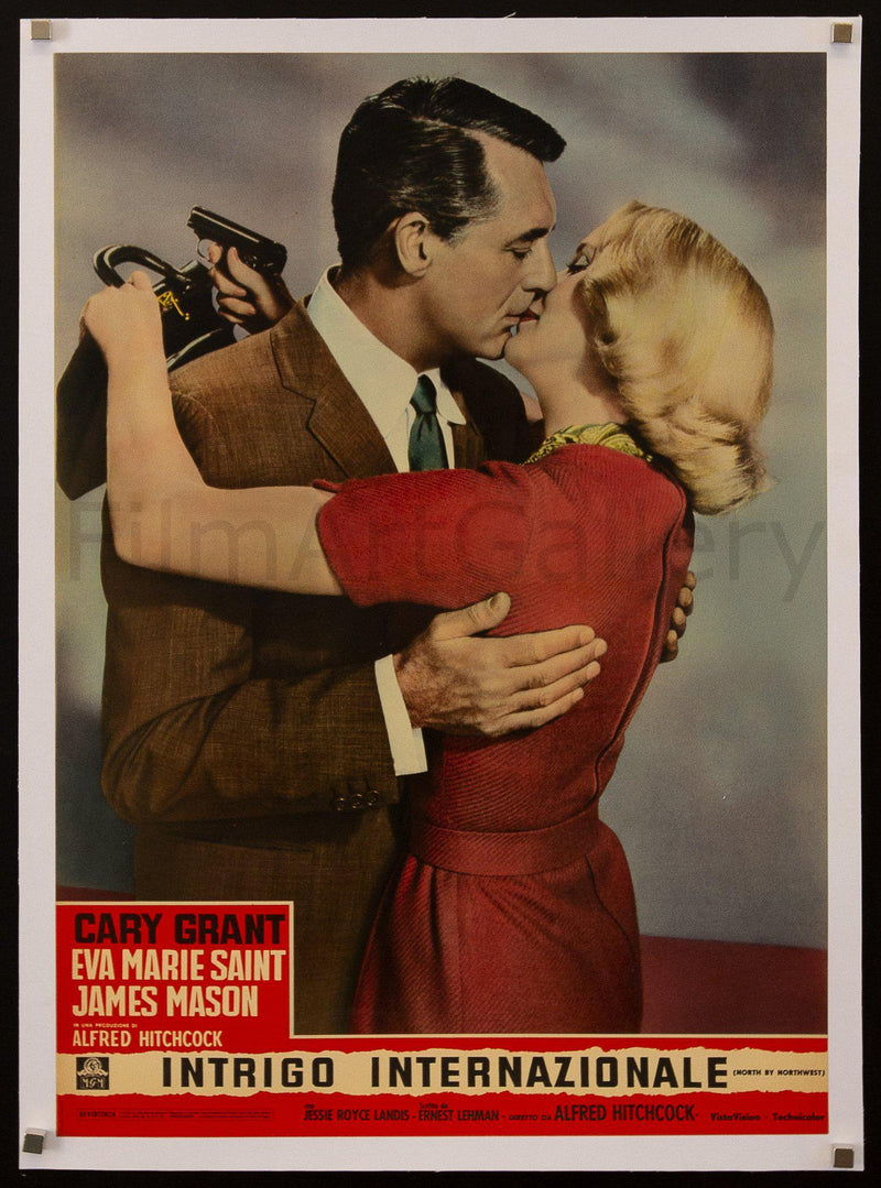 North By Northwest Movie Poster 1959