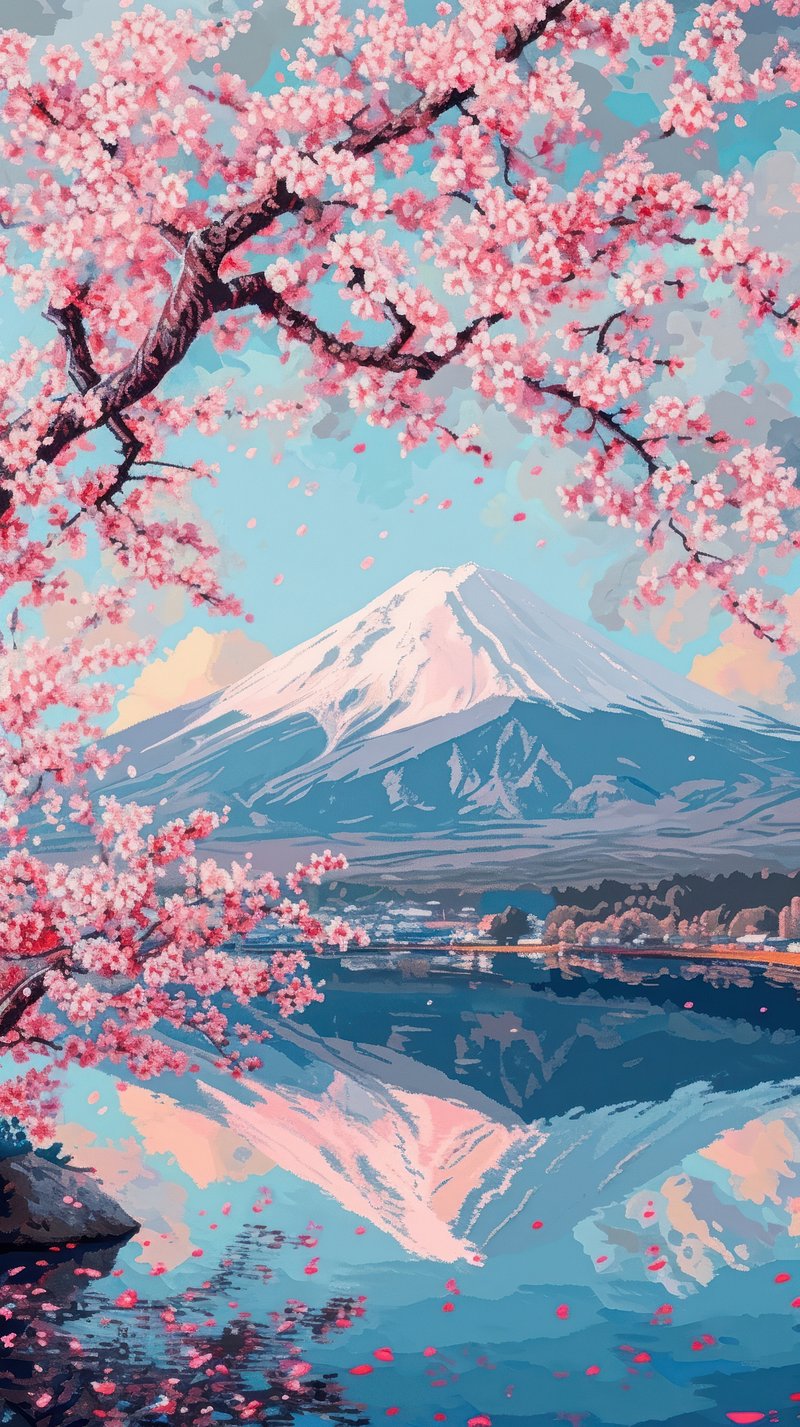 Phone Cherry Blossoms Wallpapers Wallpaper Cave