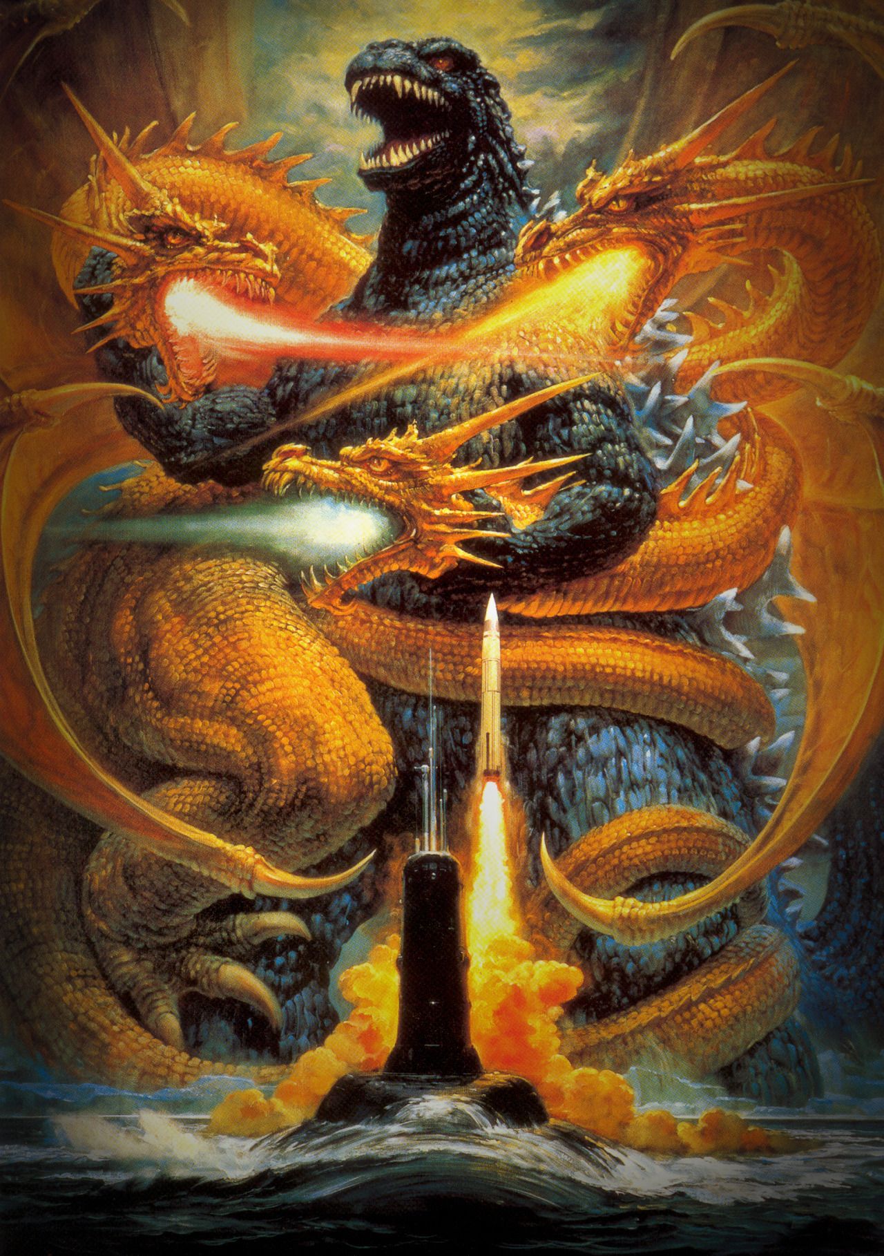 Favorite Heisei Godzilla Film Poster
