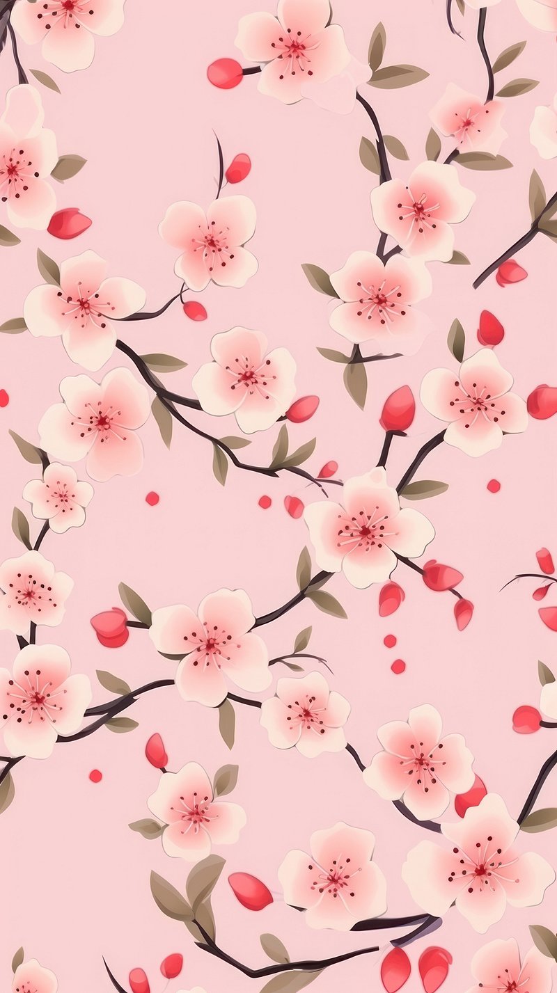 Sakura Theme Background Image. Free