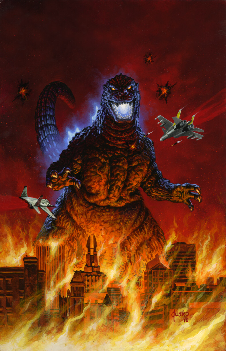 the heisei Godzilla