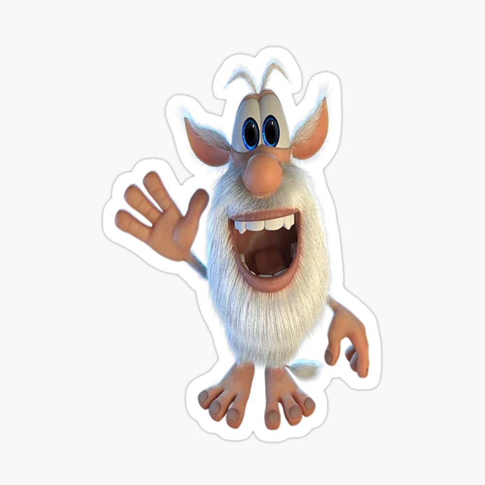 Cartoon Booba hi guys Poster