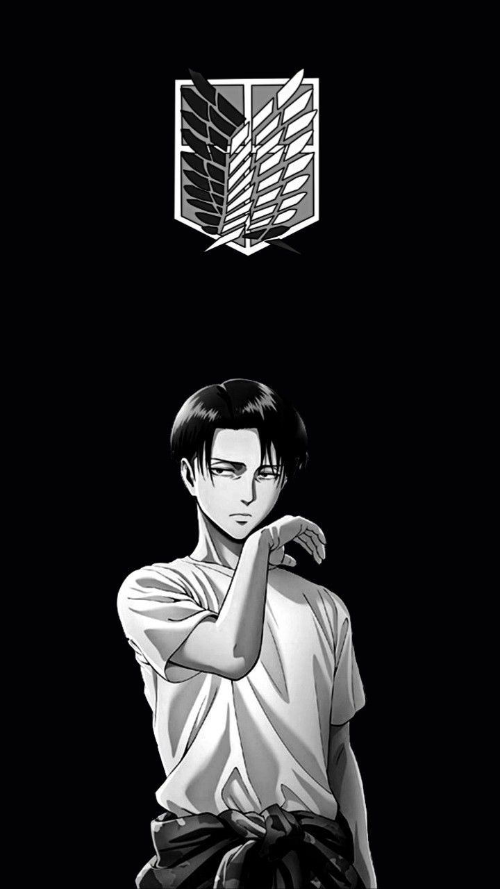 Wallpaper Anime. Levi Ackerman. Death