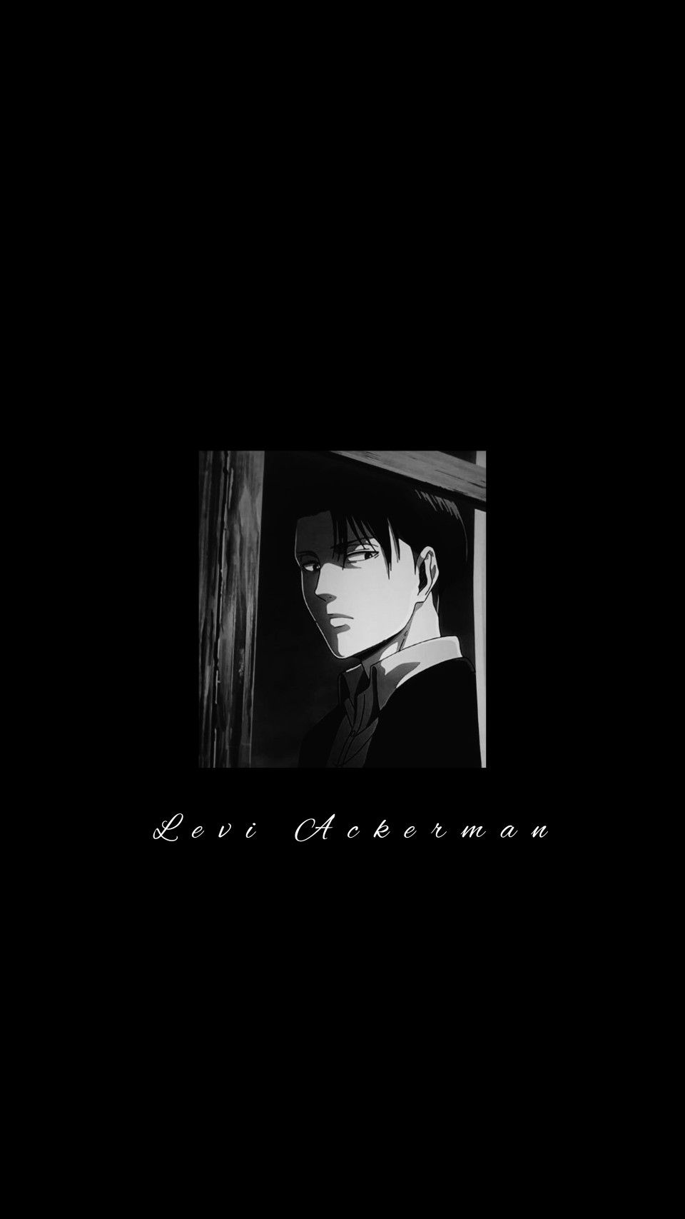 Levi Ackerman Lock Screen Wallpaper