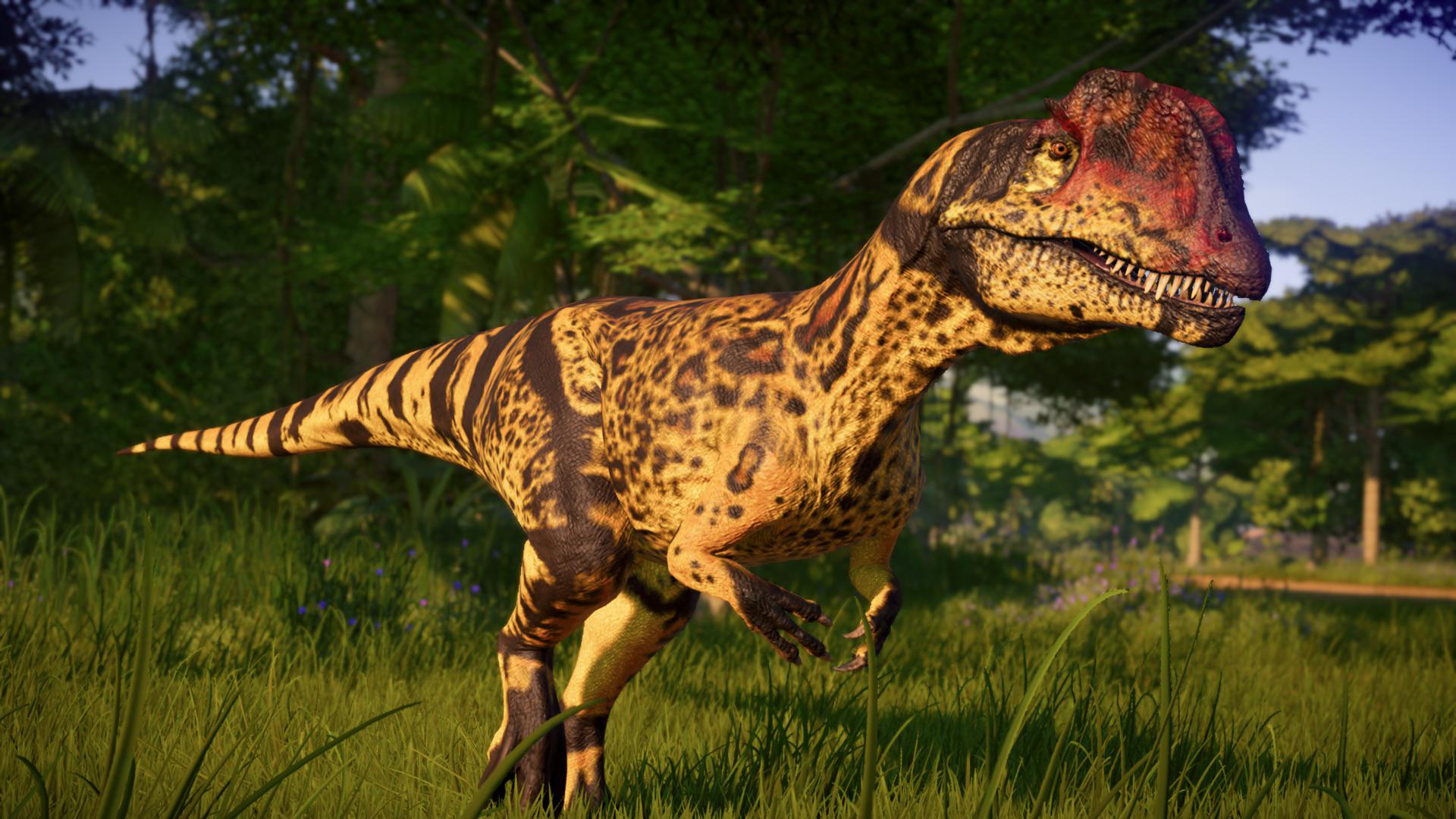 Jurassic Park Novel Dilophosaurus, r