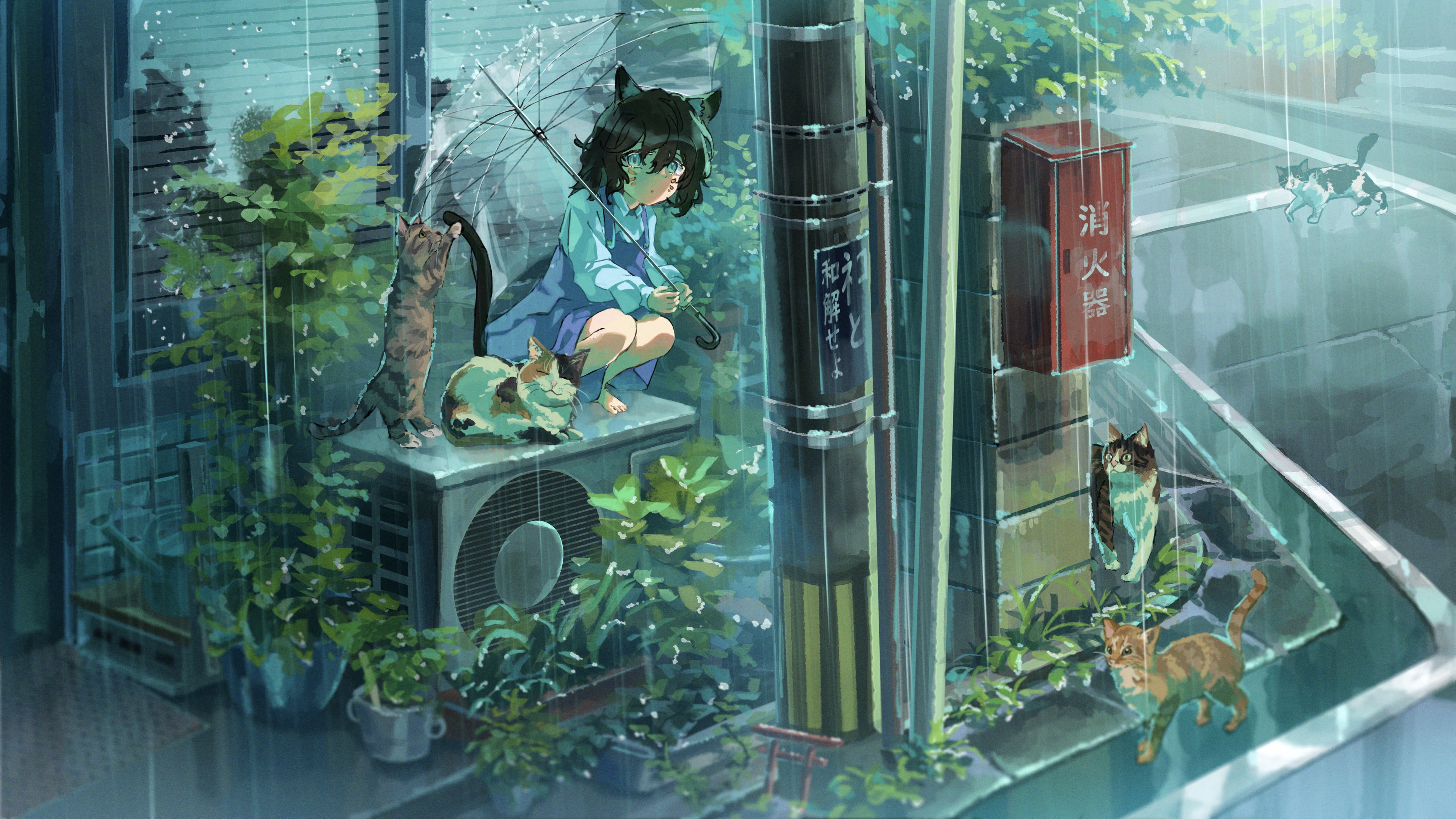 Anime Girl 4k Ultra HD Wallpaper