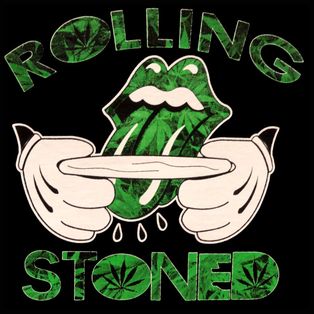 Roling Cartoon Weed Hands Wallpaper