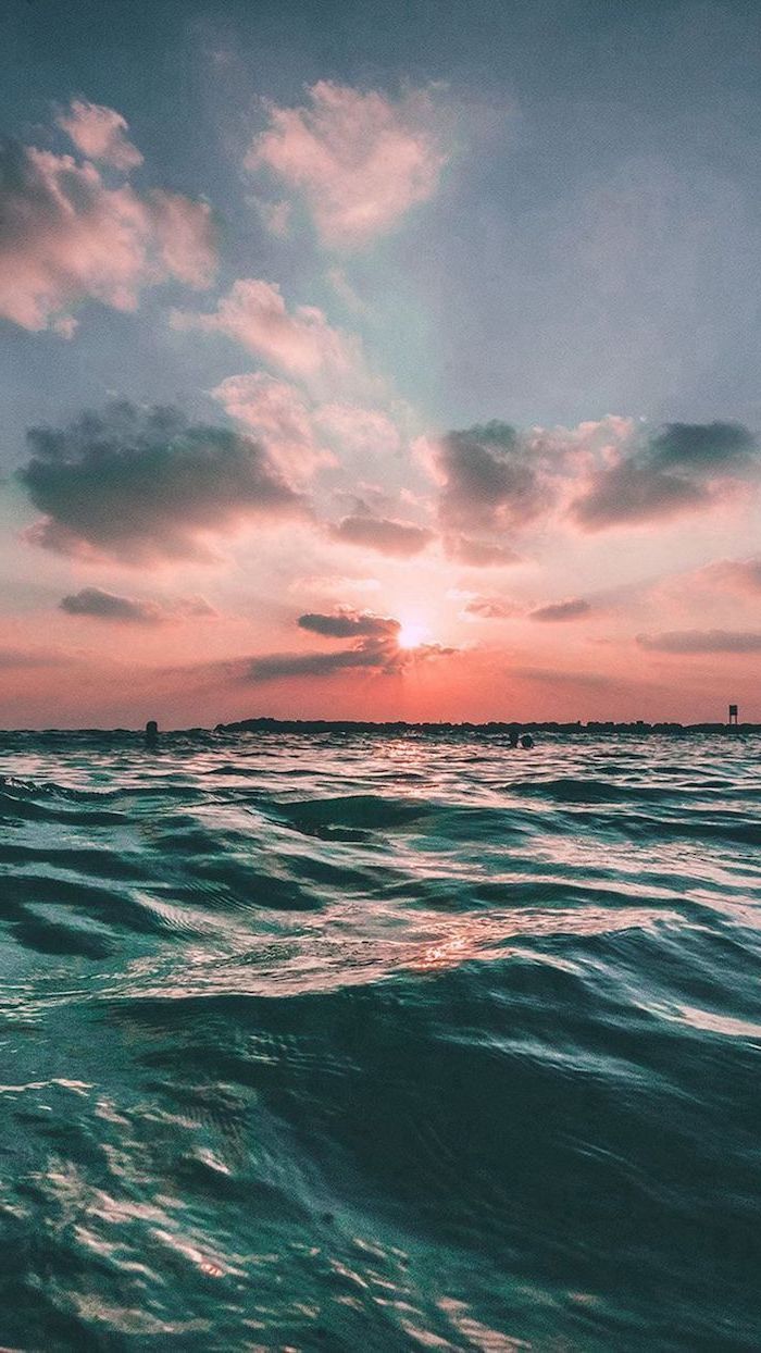 Ocean wallpaper, Sunset wallpaper
