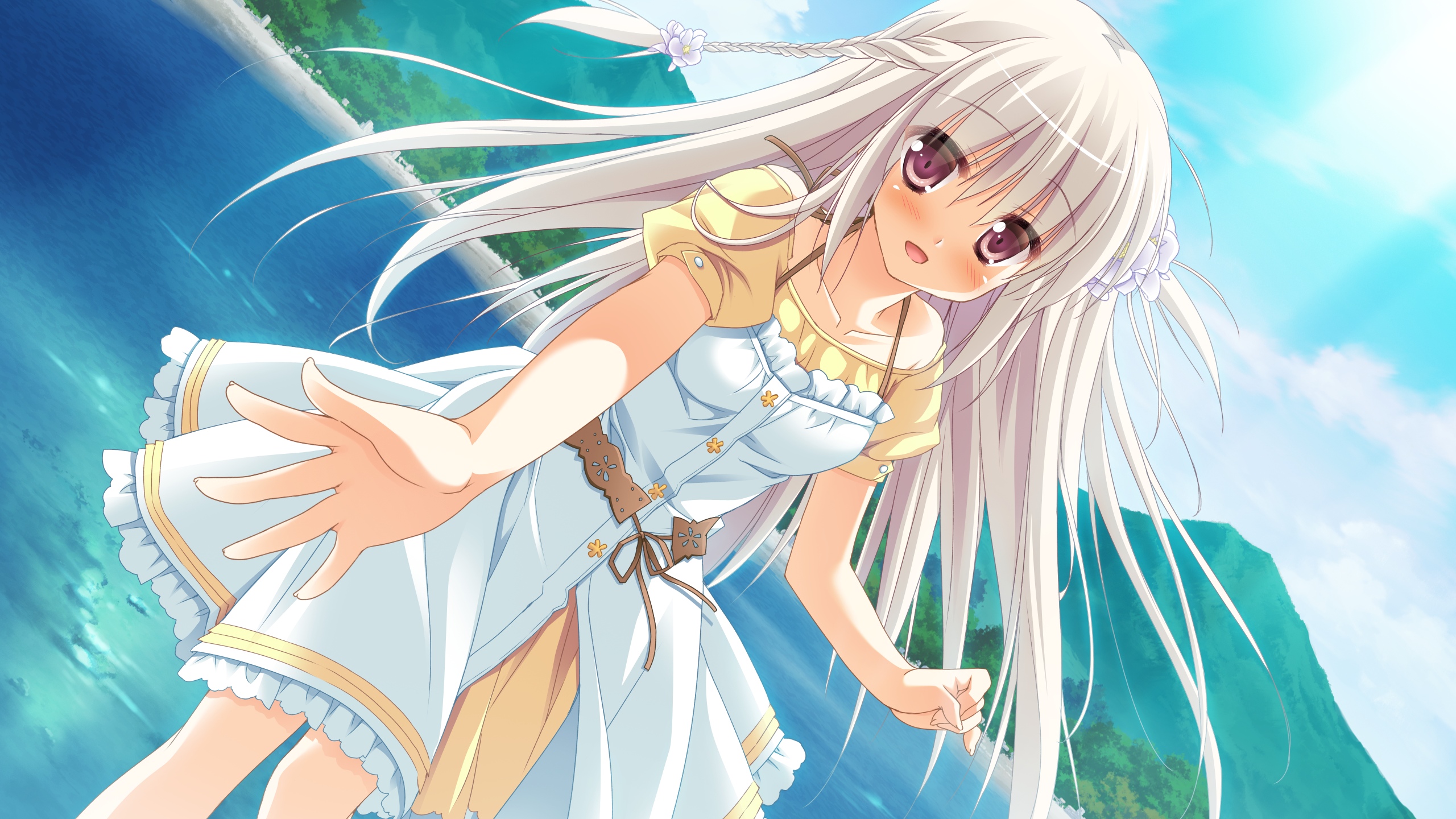 Summer wallpaper for mobile phone