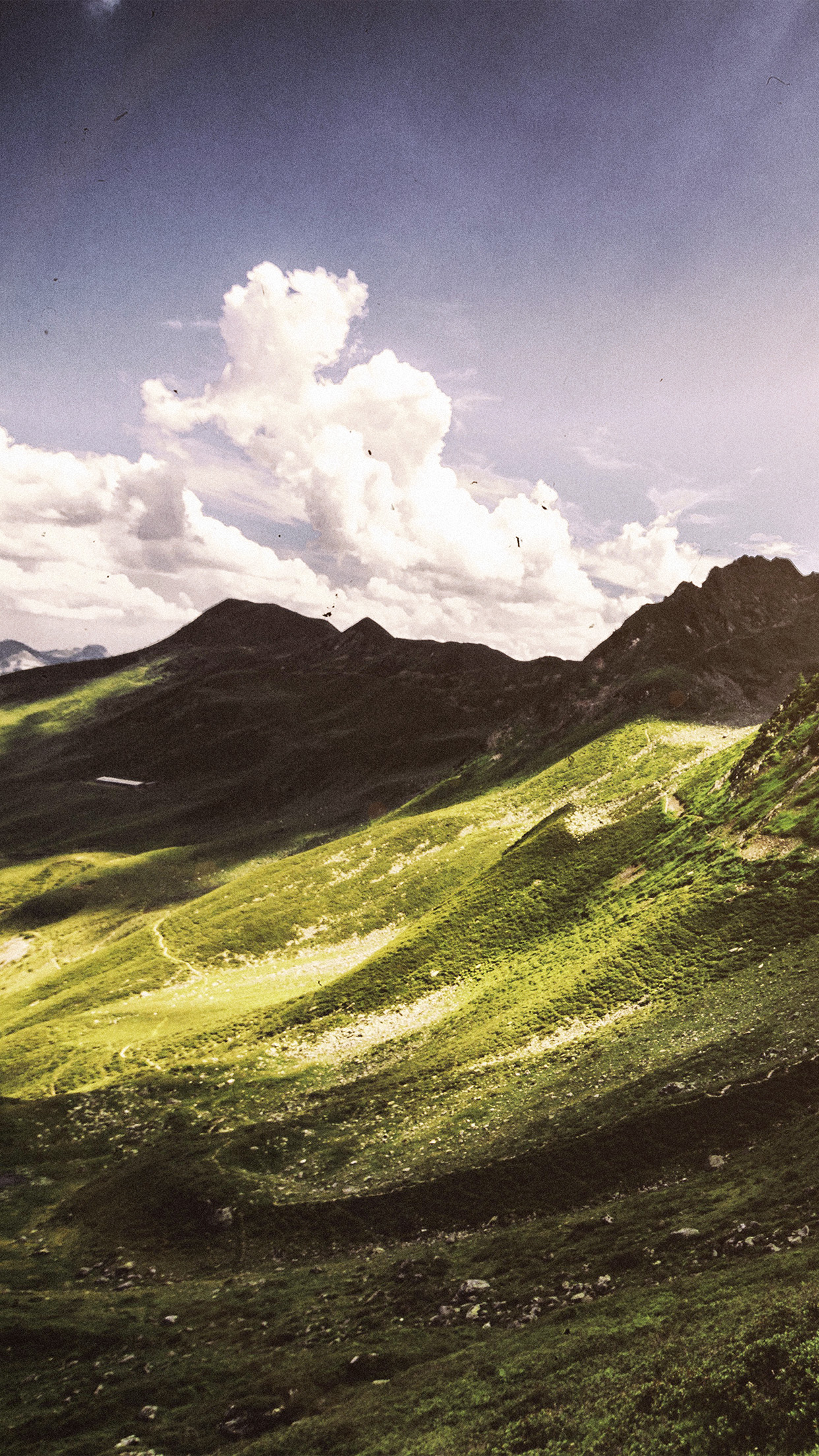 Nature Mountain Green Cloud Sunny