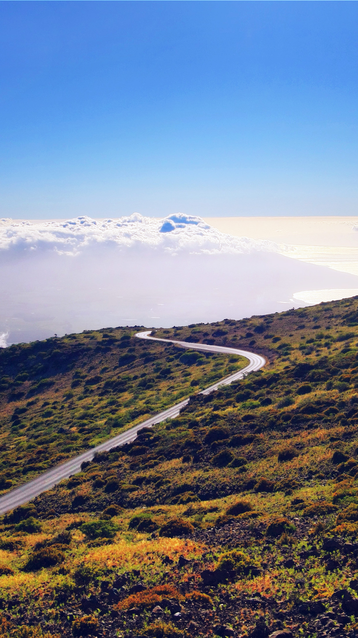 Mountain View Sky Clear Cloud