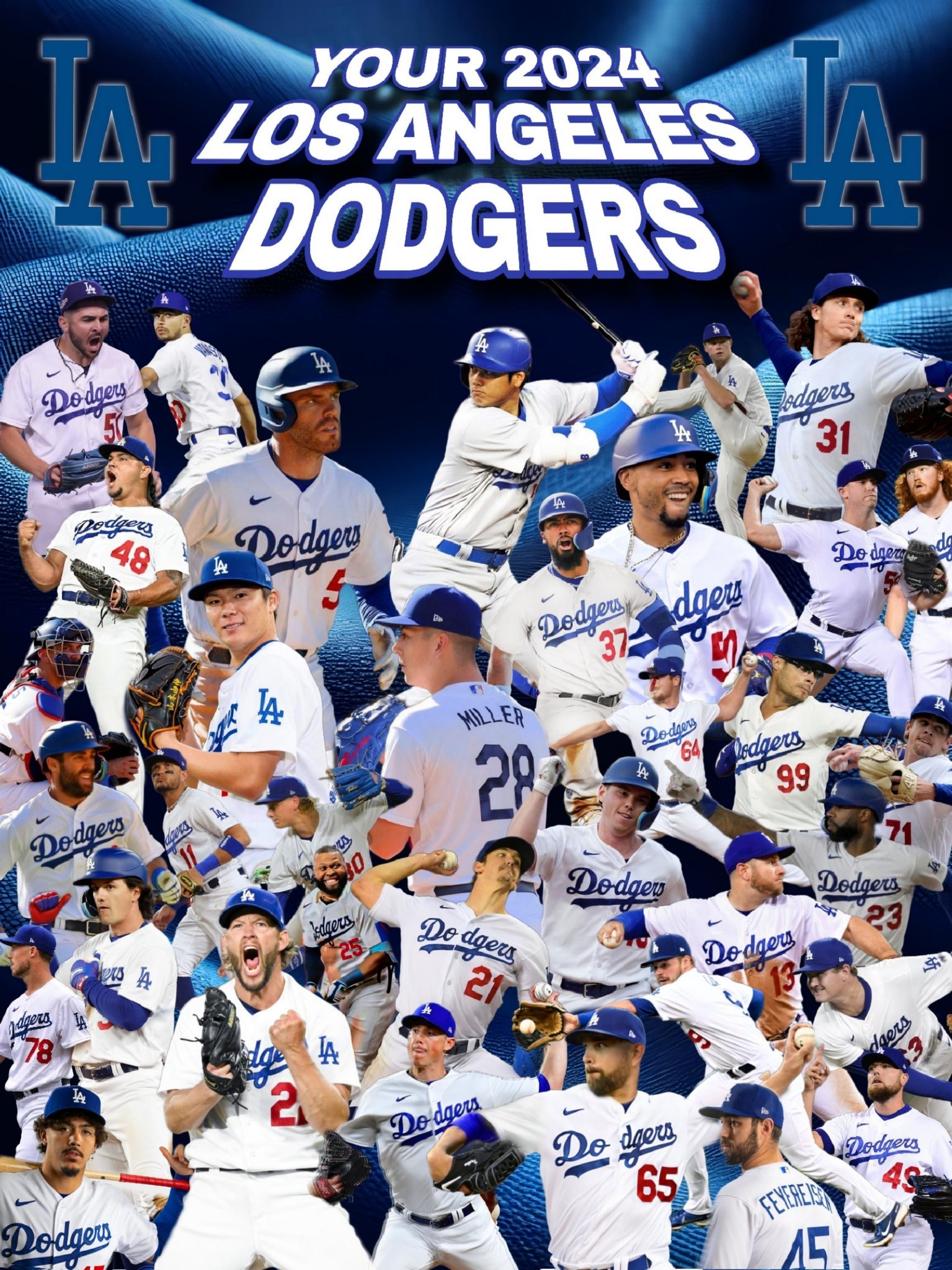 Dodgers 2024 Wallpapers Wallpaper Cave