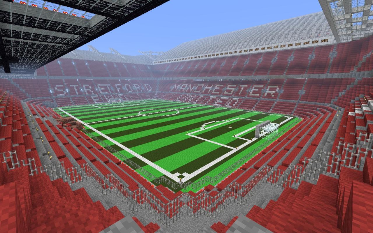 Old Trafford Minecraft Map