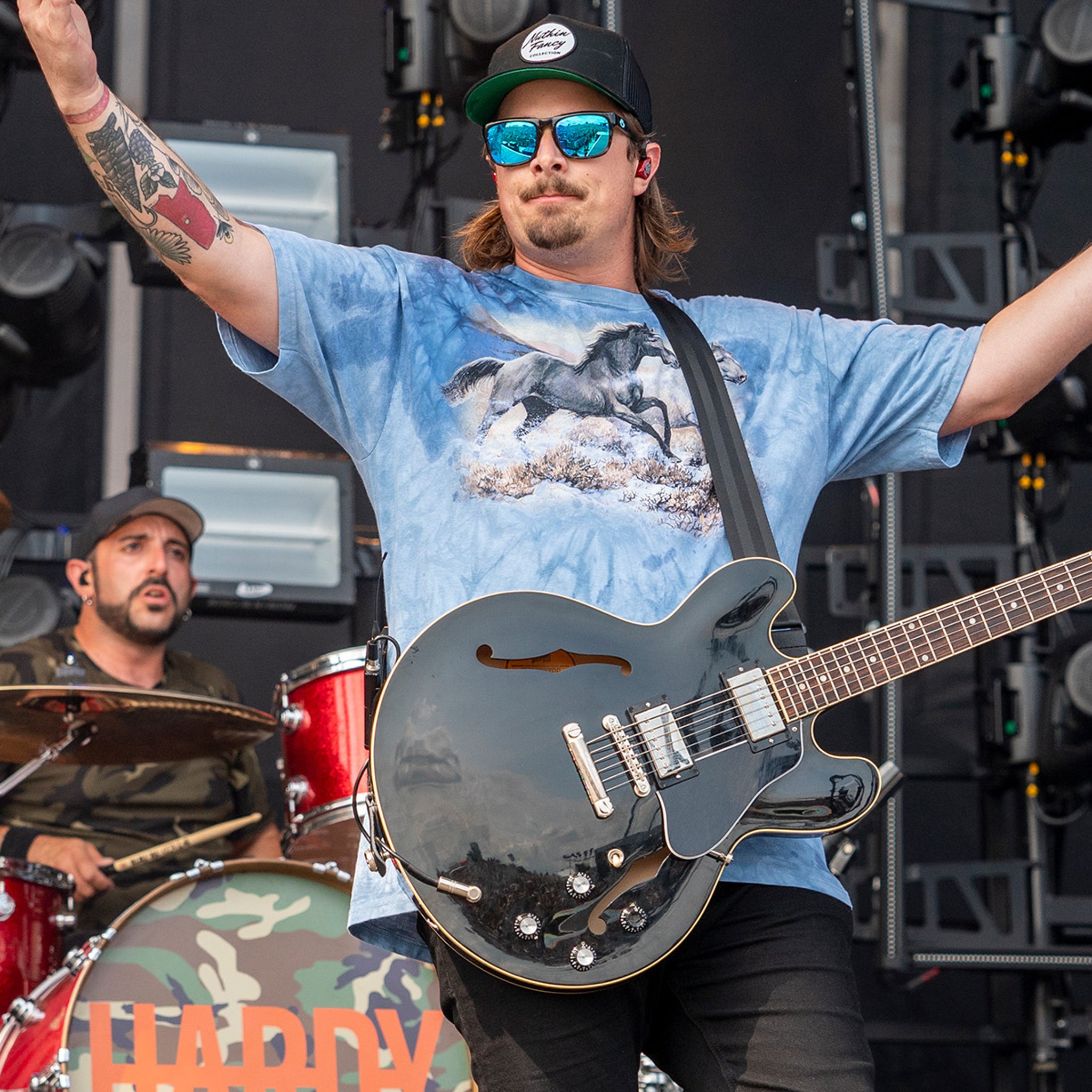 Hardy Hospitalized After Tour Bus