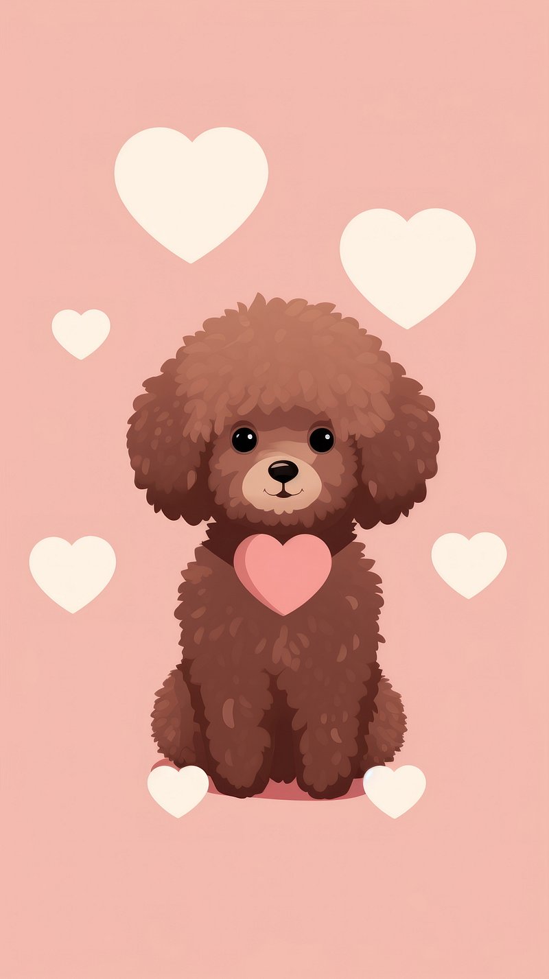 Puppy Cartoon Poodle Image. Free