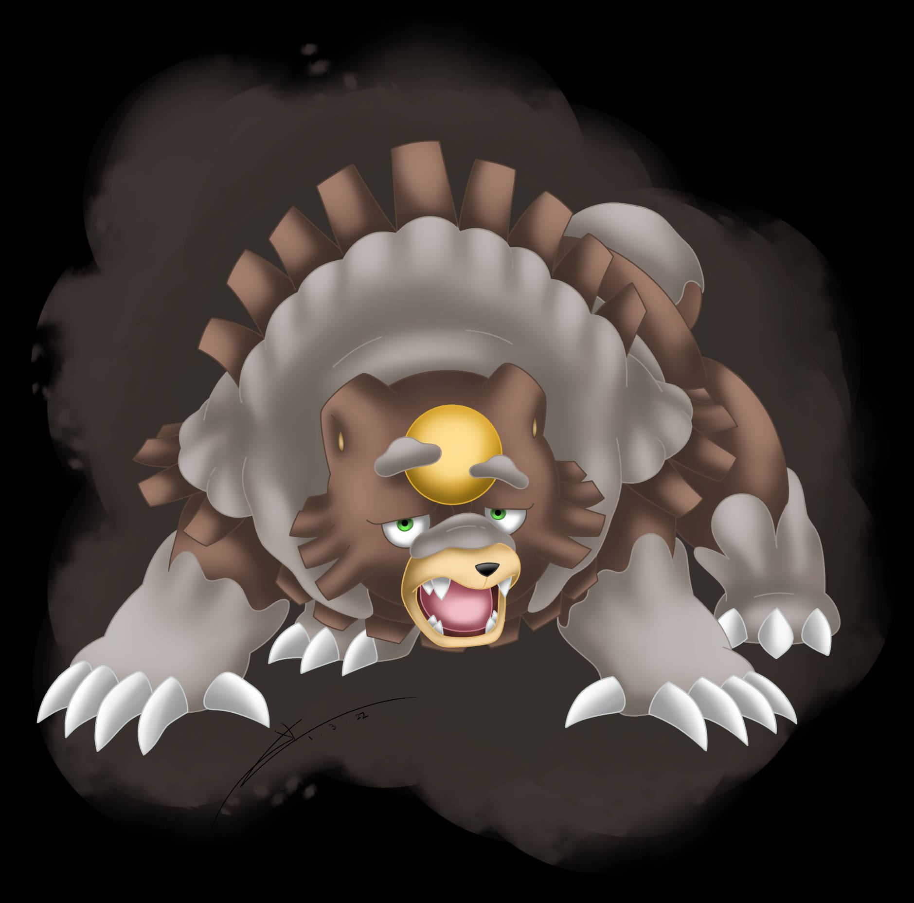 Download Ursaluna Fan Art Illustration