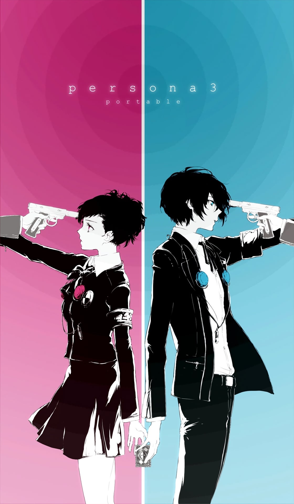 Persona 3 Mobile Wallpaper Upscaled x1