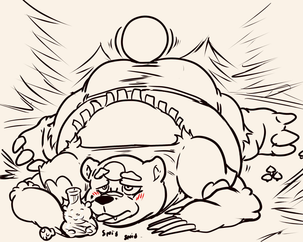 Gift Ursaluna hunt by jcore5 - Fur