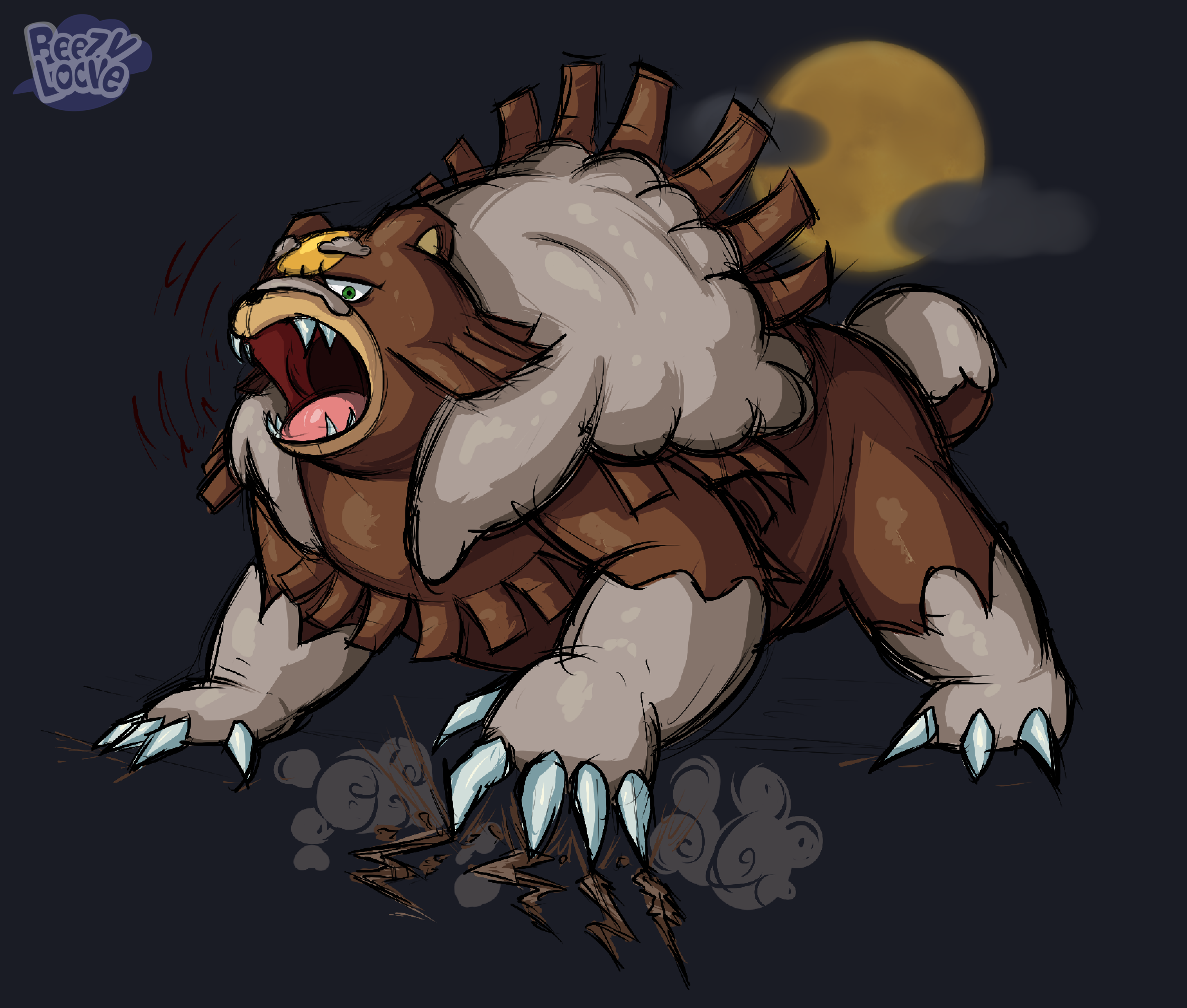 Ursaluna by BeezyLove on Newgrounds