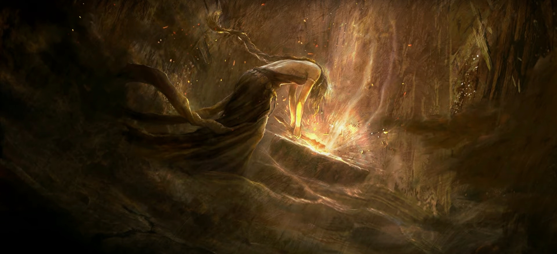 Queen Marika the Eternal. Elden Ring