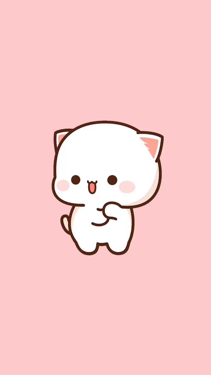 Mochi Peach Cat Wallpapers - Wallpaper Cave