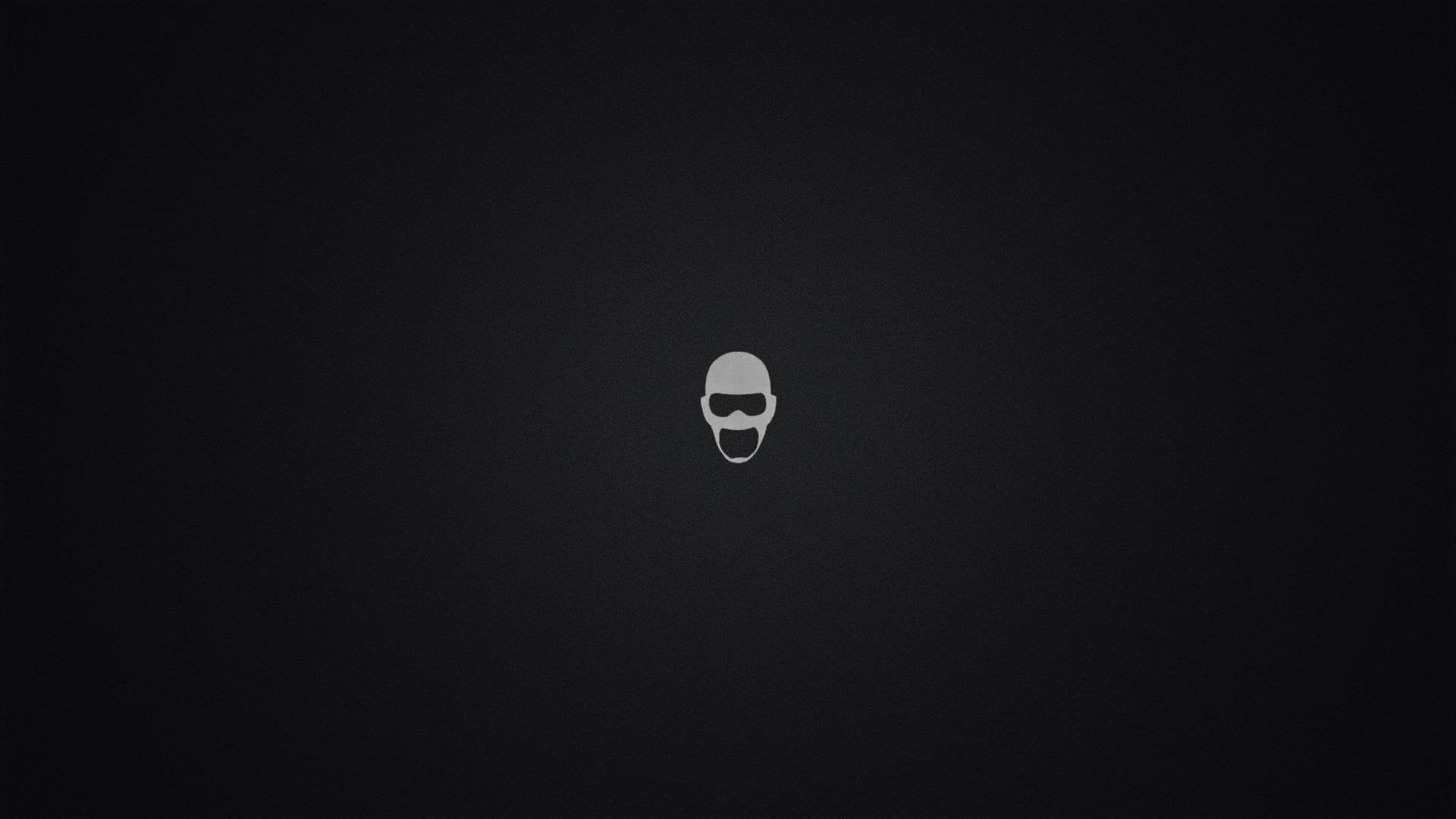 A dark, minimalist spy background I