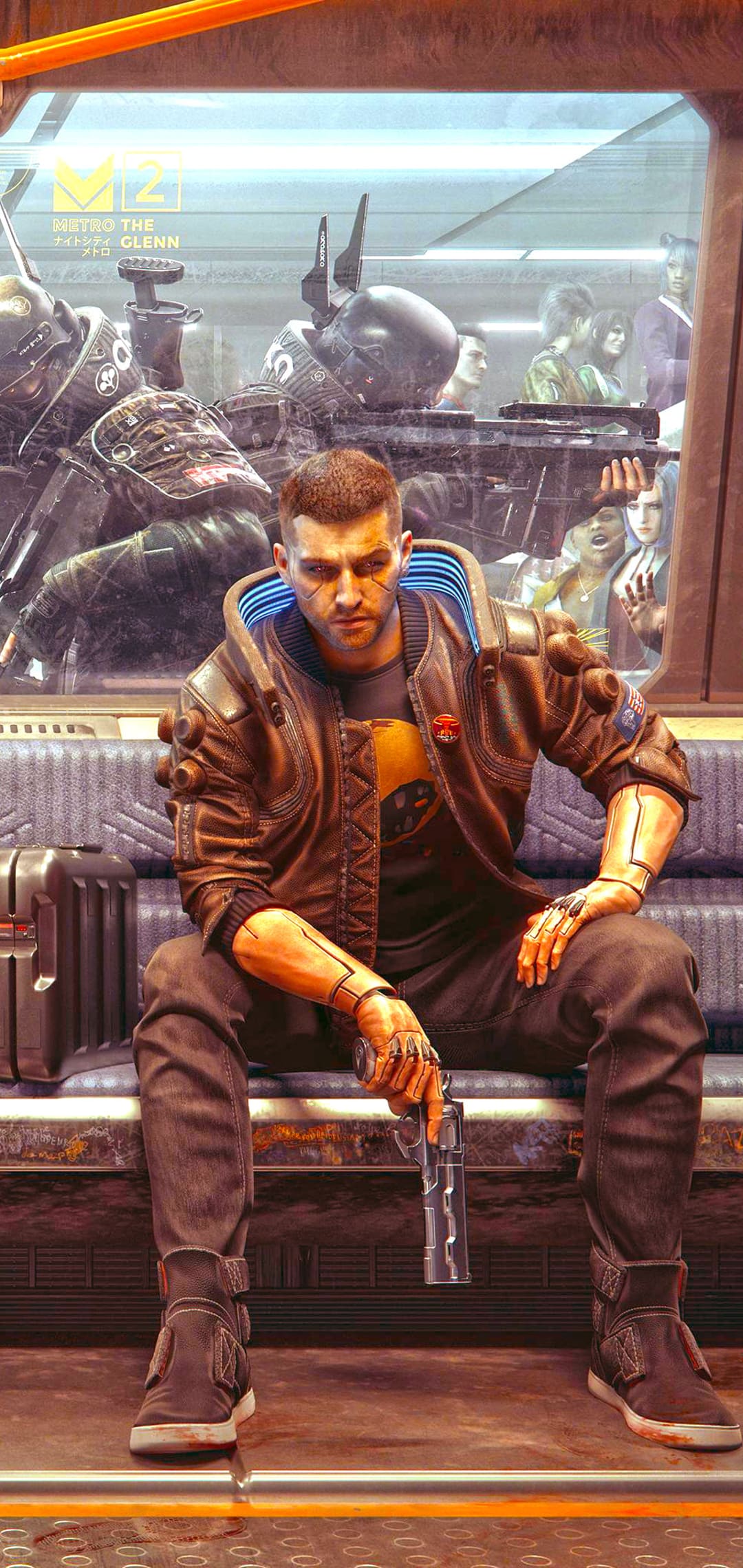 Cyberpunk 2077 iPhone Wallpaper -Top