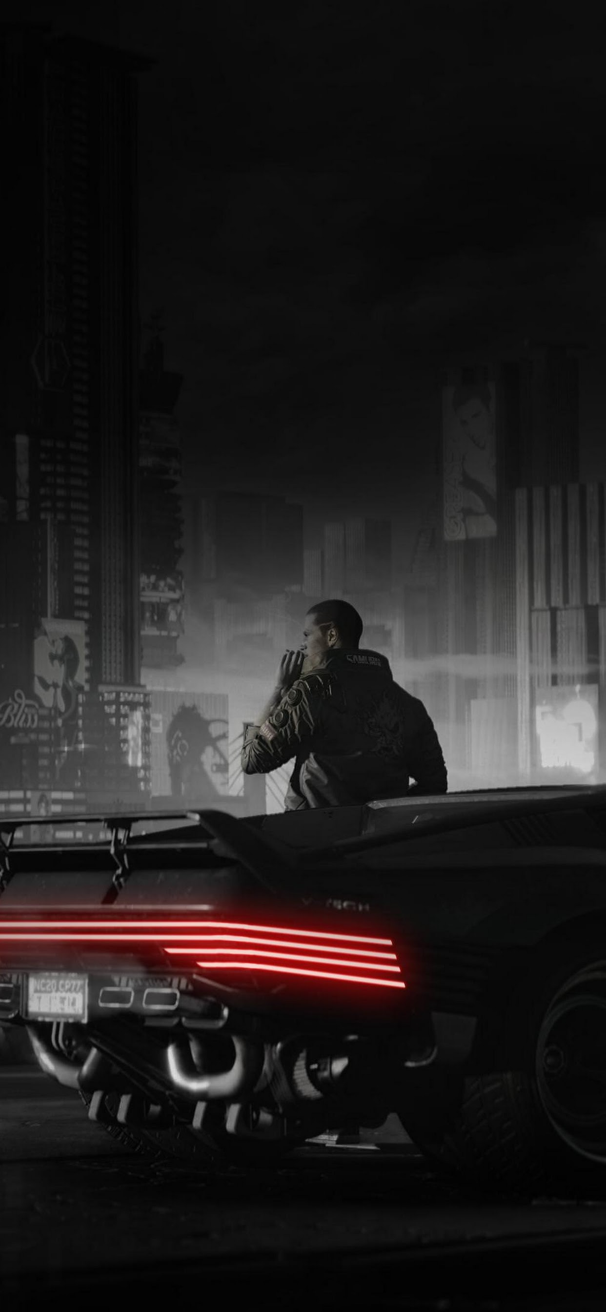 Cyberpunk 2077 V Car Quadra V Tech 4K
