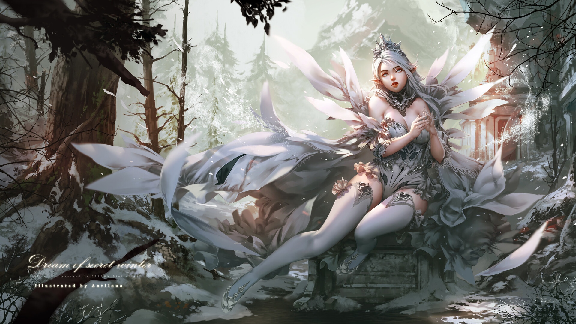 Fantasy Elf HD Wallpaper