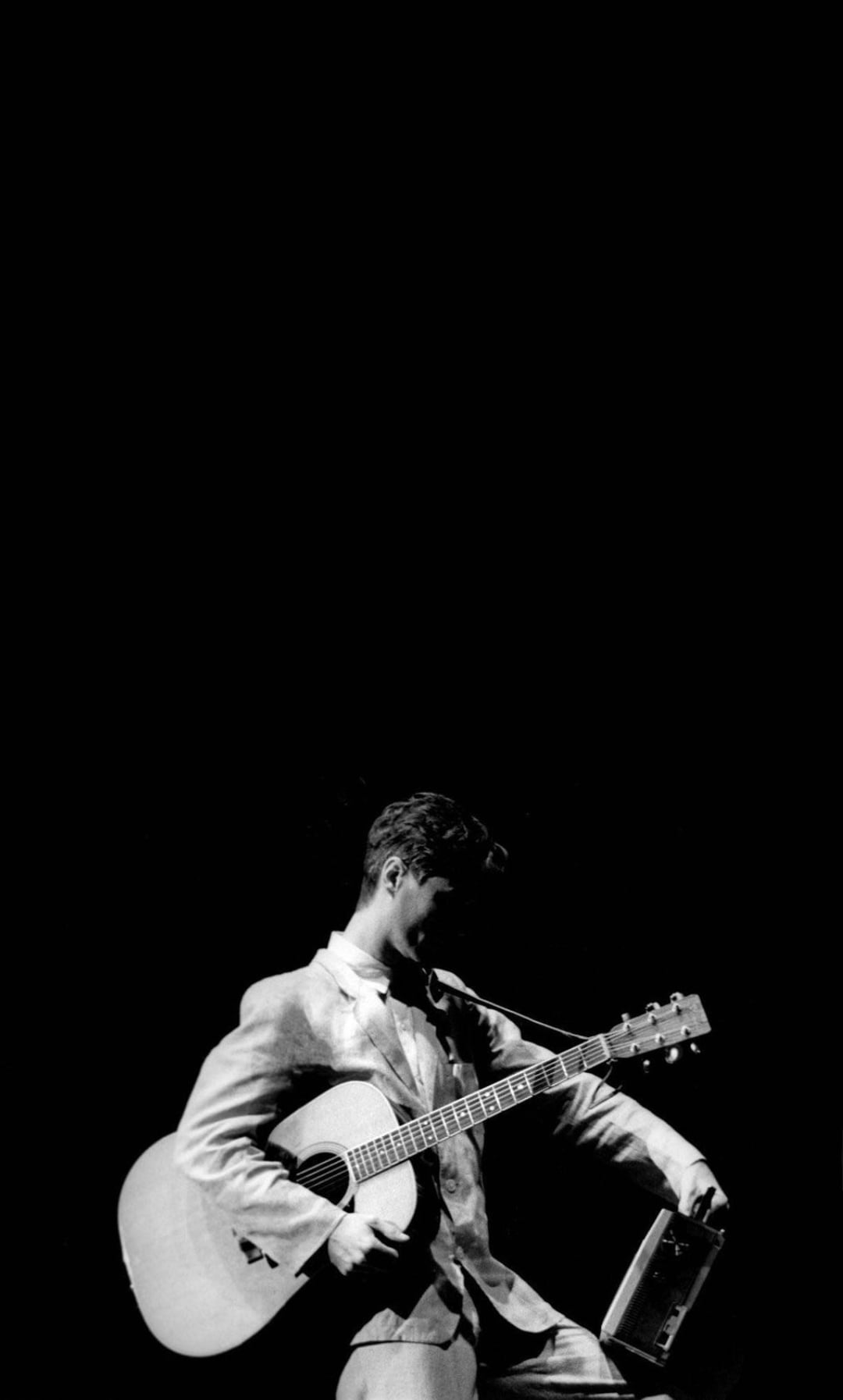 I made a David Byrne wallpaper for your phone! It's really simple but I think it's cool