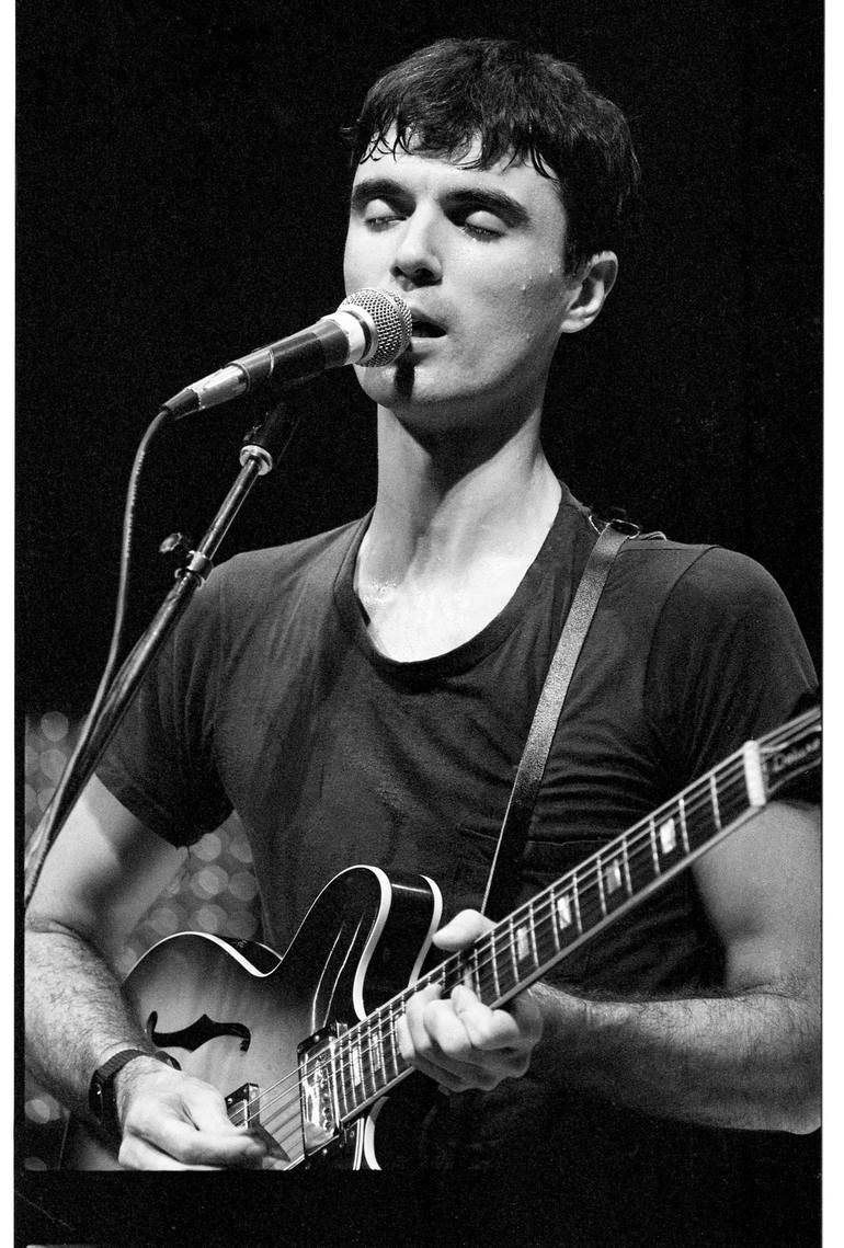 Download David Byrne Talking Heads Singer Guitarist Wallpaper