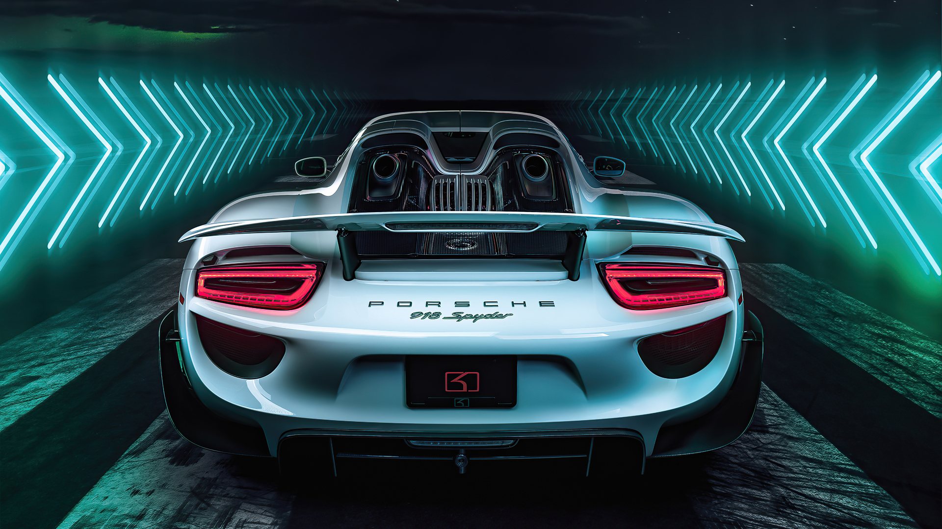 Porsche 918 Spyder 8k Laptop