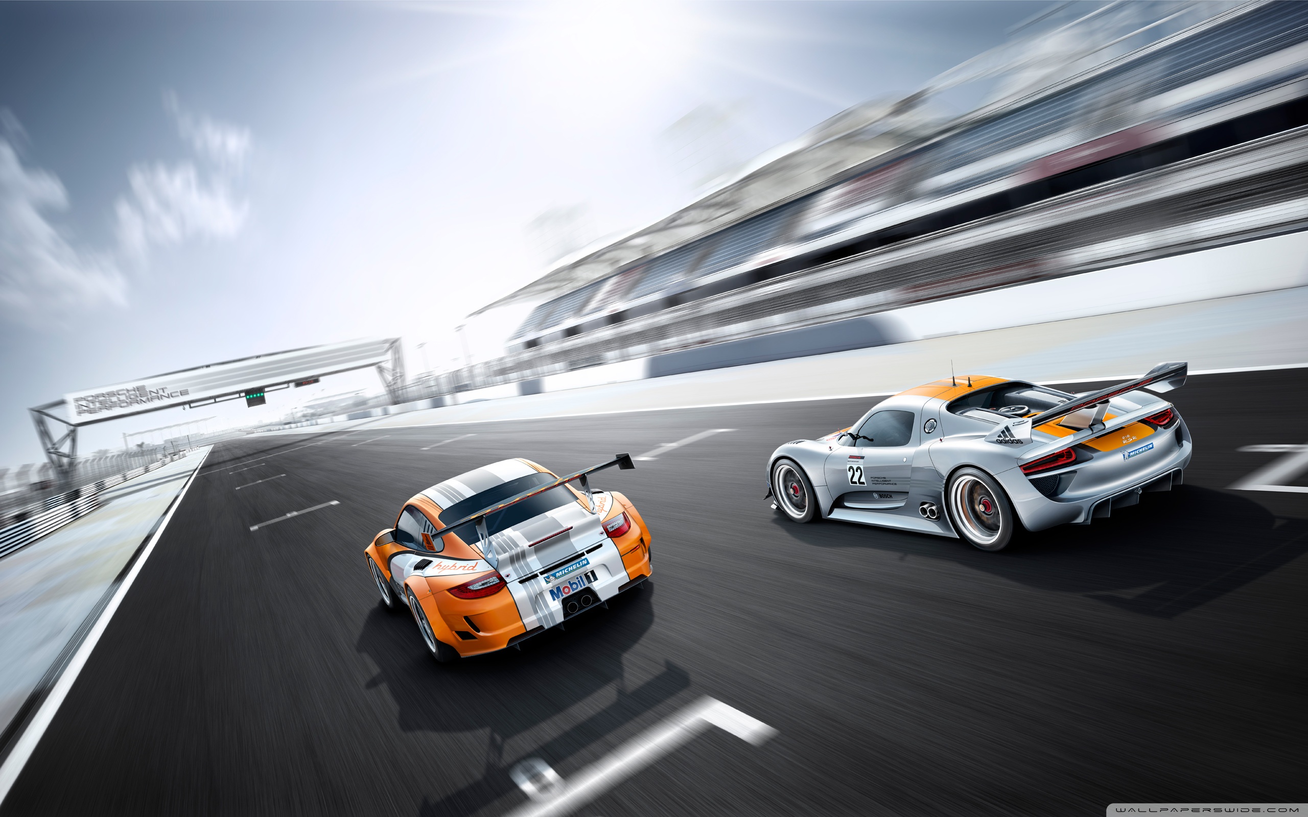 Porsche 918 RSR Ultra HD Desktop