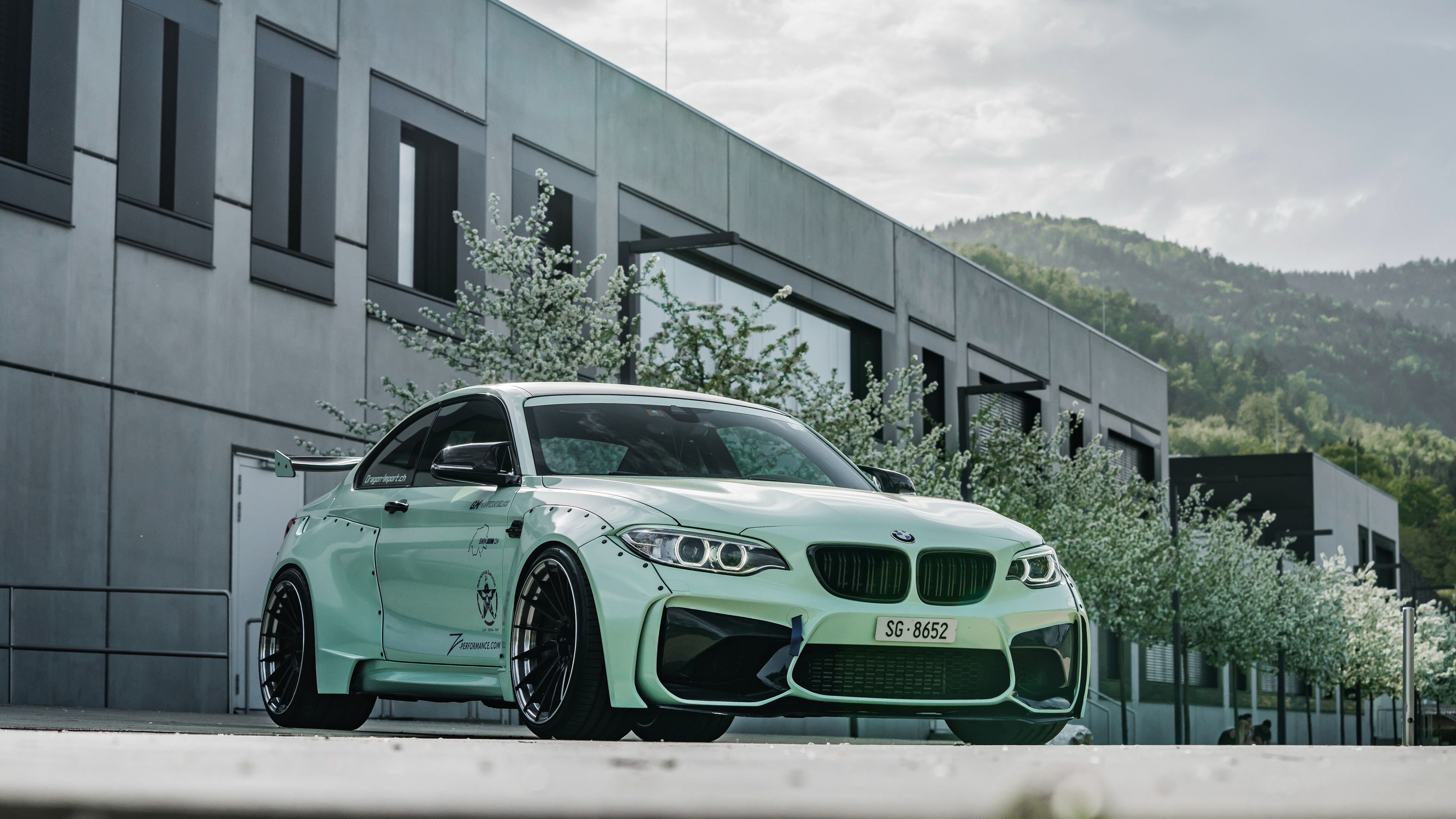 Download wallpaper 3840x2160 bmw m2 z