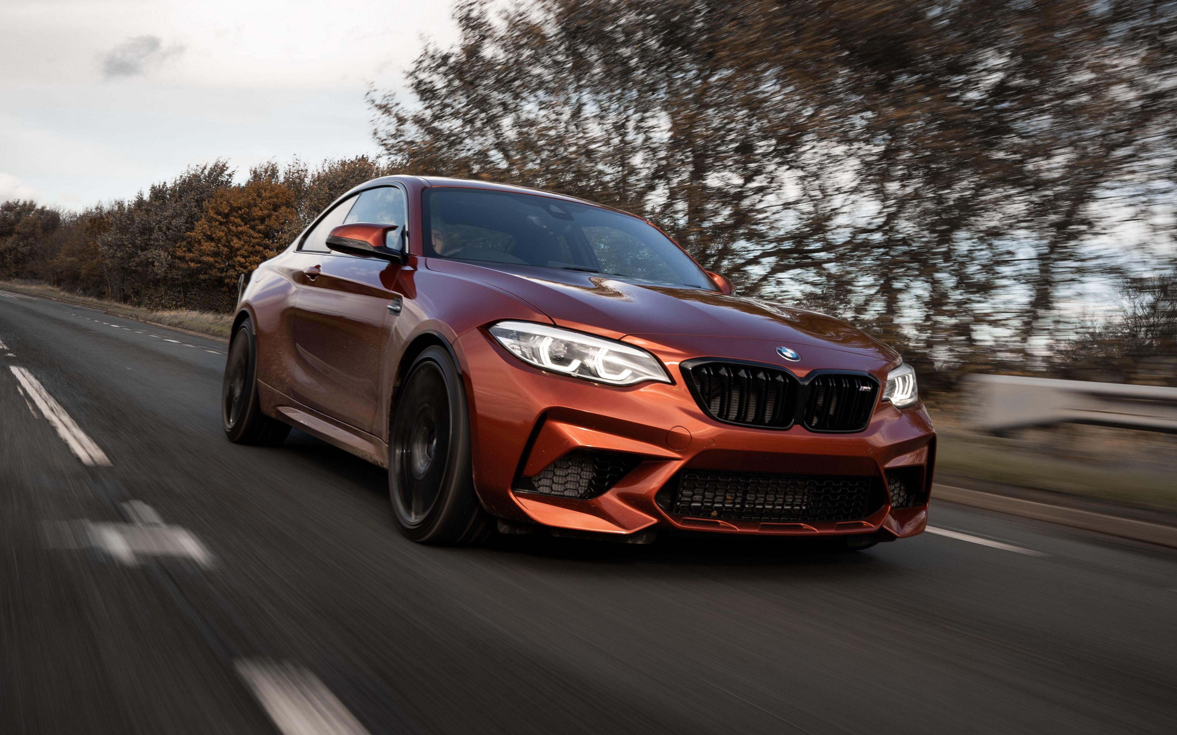 wallpaper 3840x2400 bmw m2, bmw, car