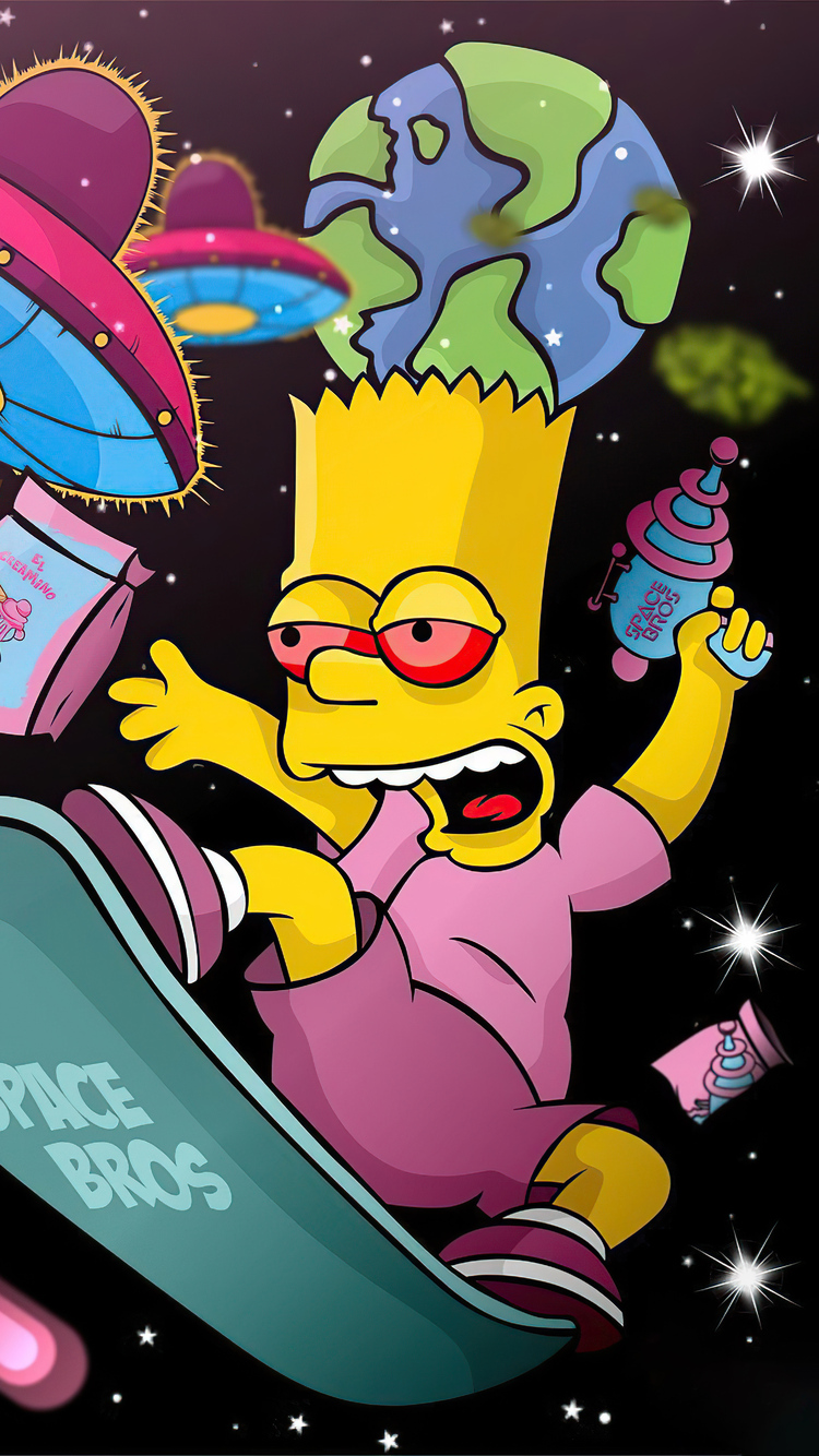Bart Simpson Got High 5k
